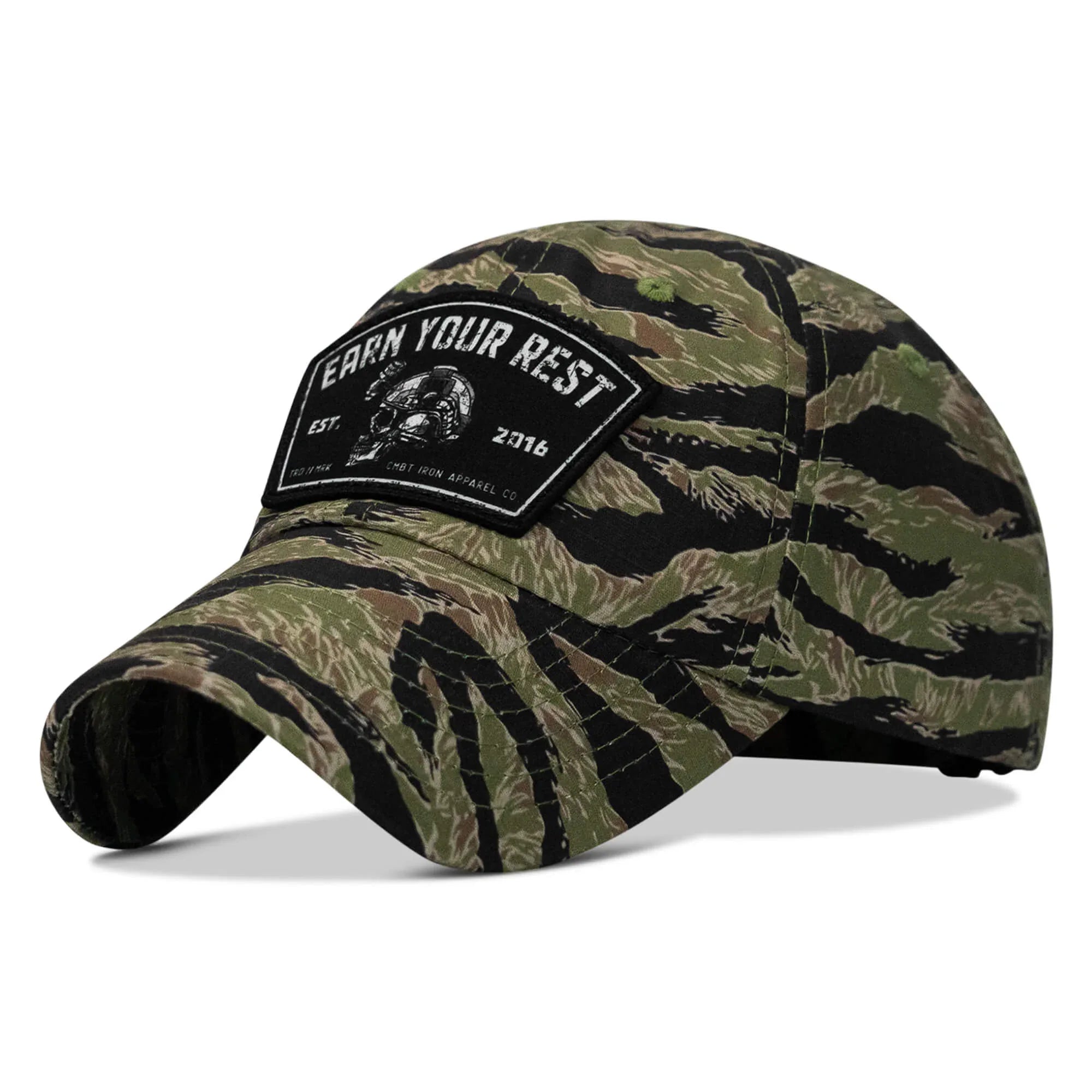 Earn Your Rest Patch Tactical Ripstop Mesh Snapback Hat - Combat Iron Apparel Co.