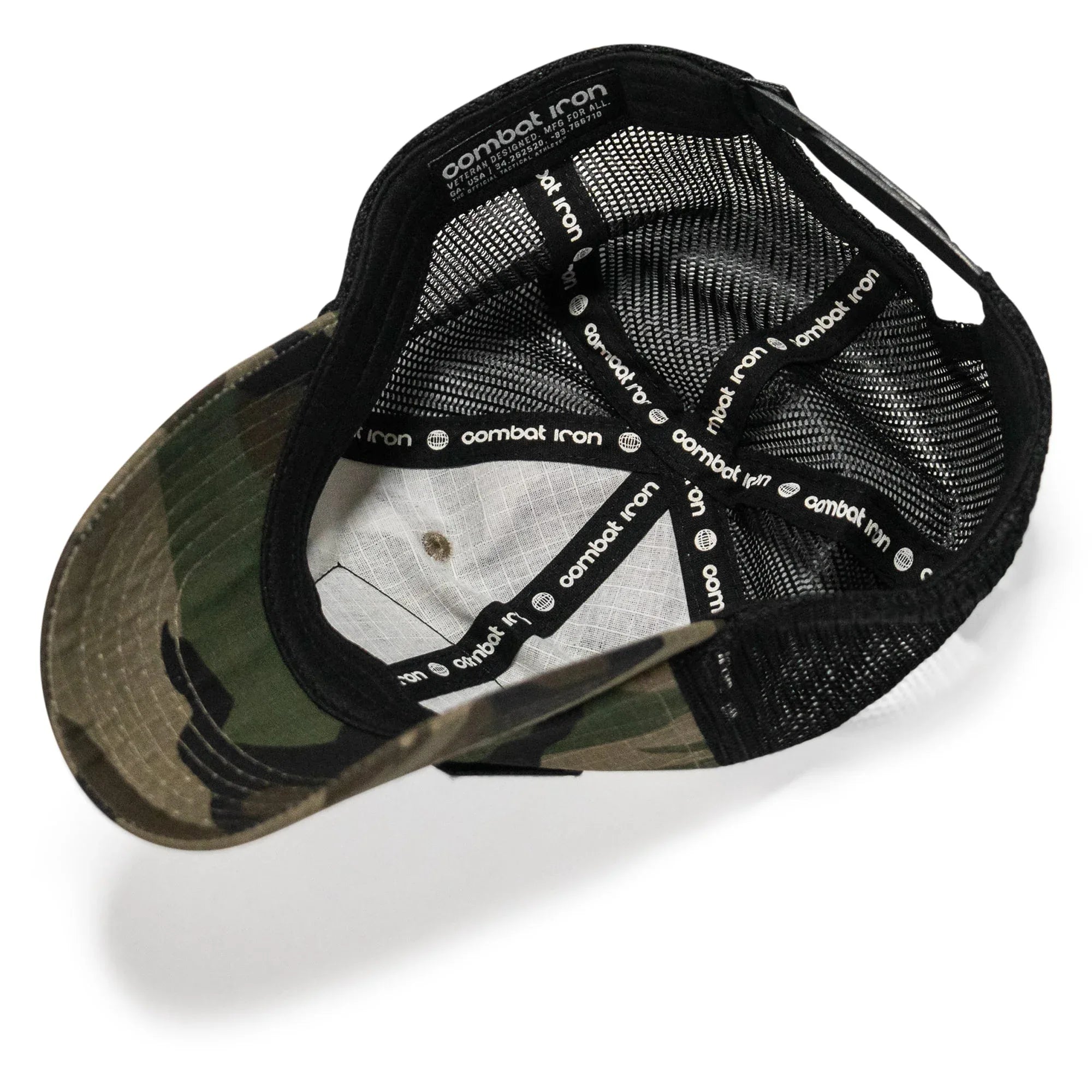 Earn Your Rest Patch Tactical Ripstop Mesh Snapback Hat - Combat Iron Apparel Co.