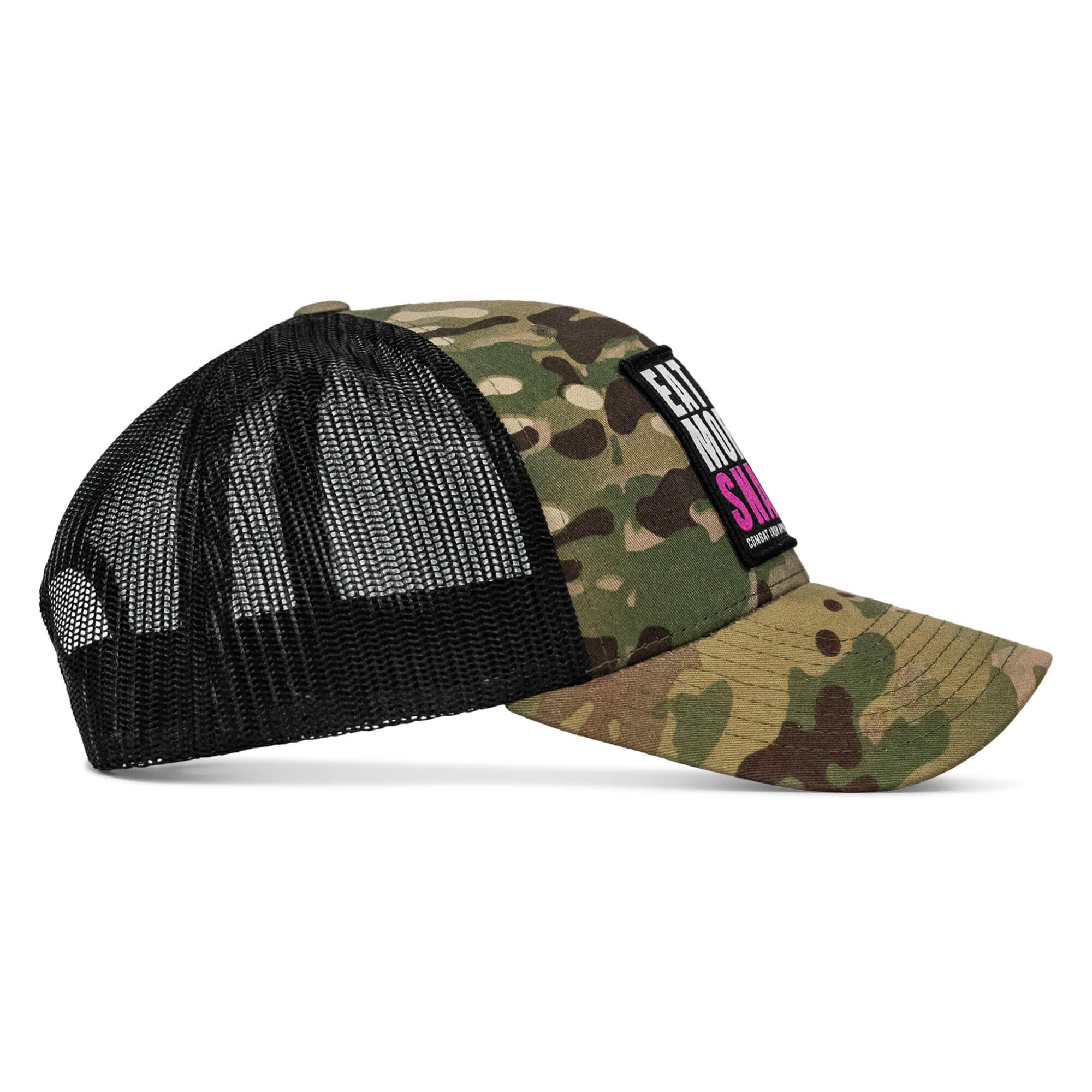 Eat More Snacks Patch Snapback Hat - Combat Iron Apparel Co.