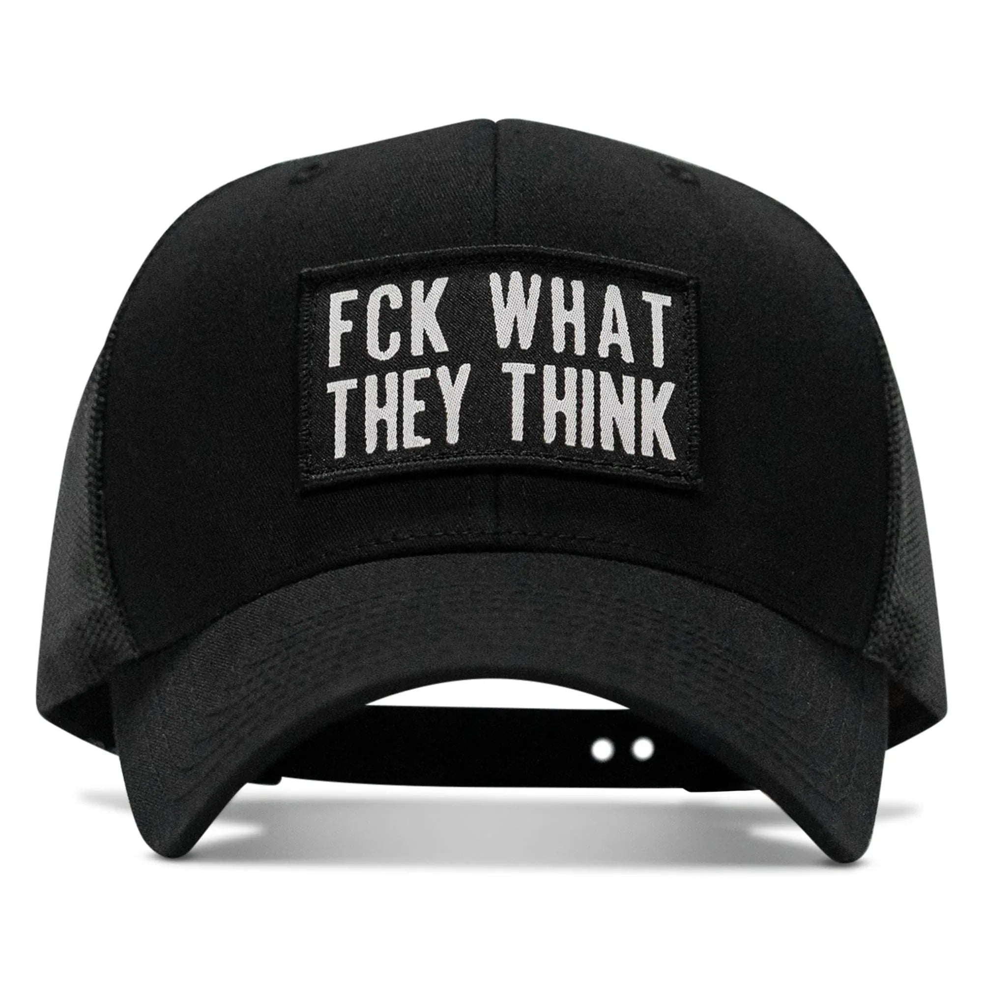 FCK What They Think Patch Snapback Hat - Combat Iron Apparel Co.