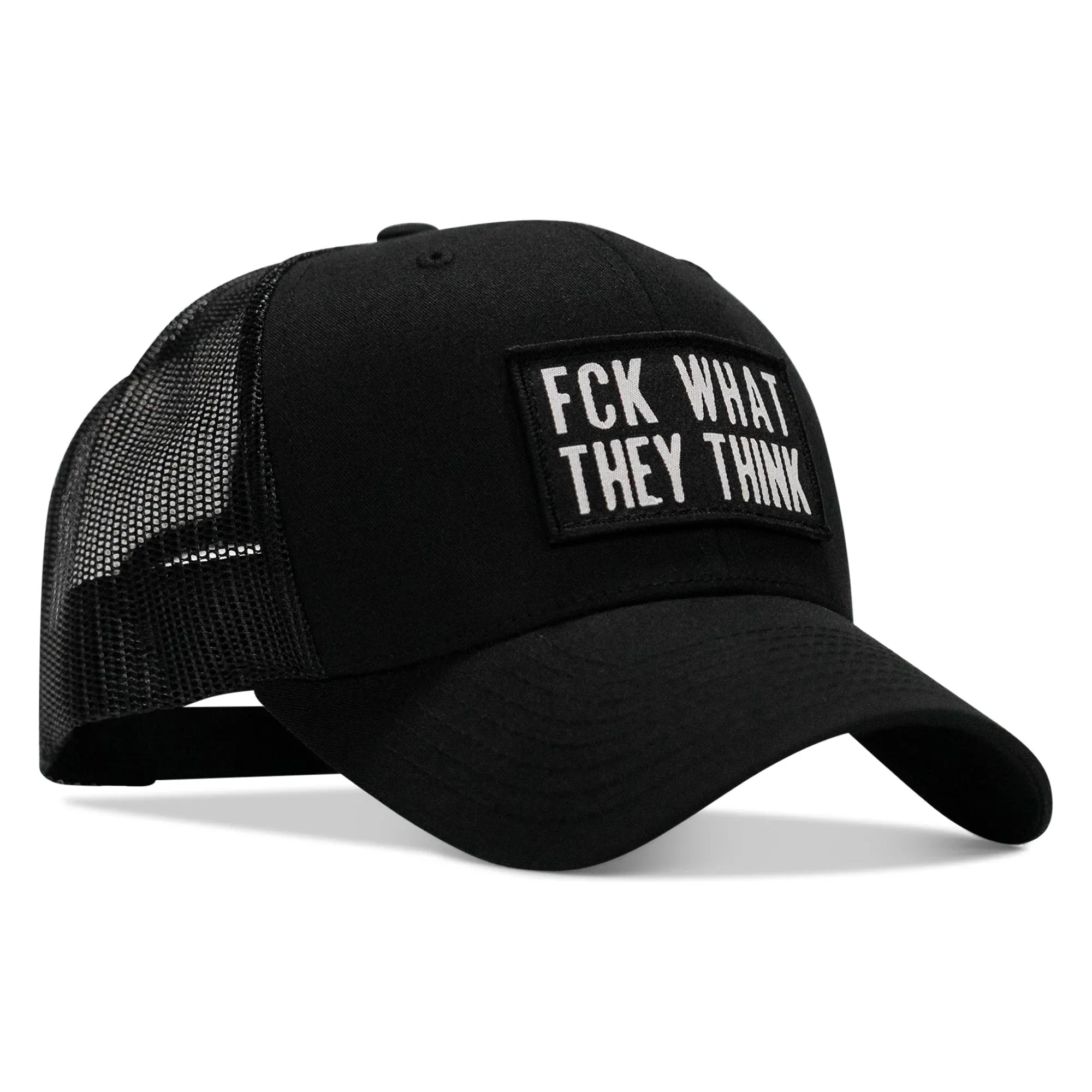 FCK What They Think Patch Snapback Hat - Combat Iron Apparel Co.