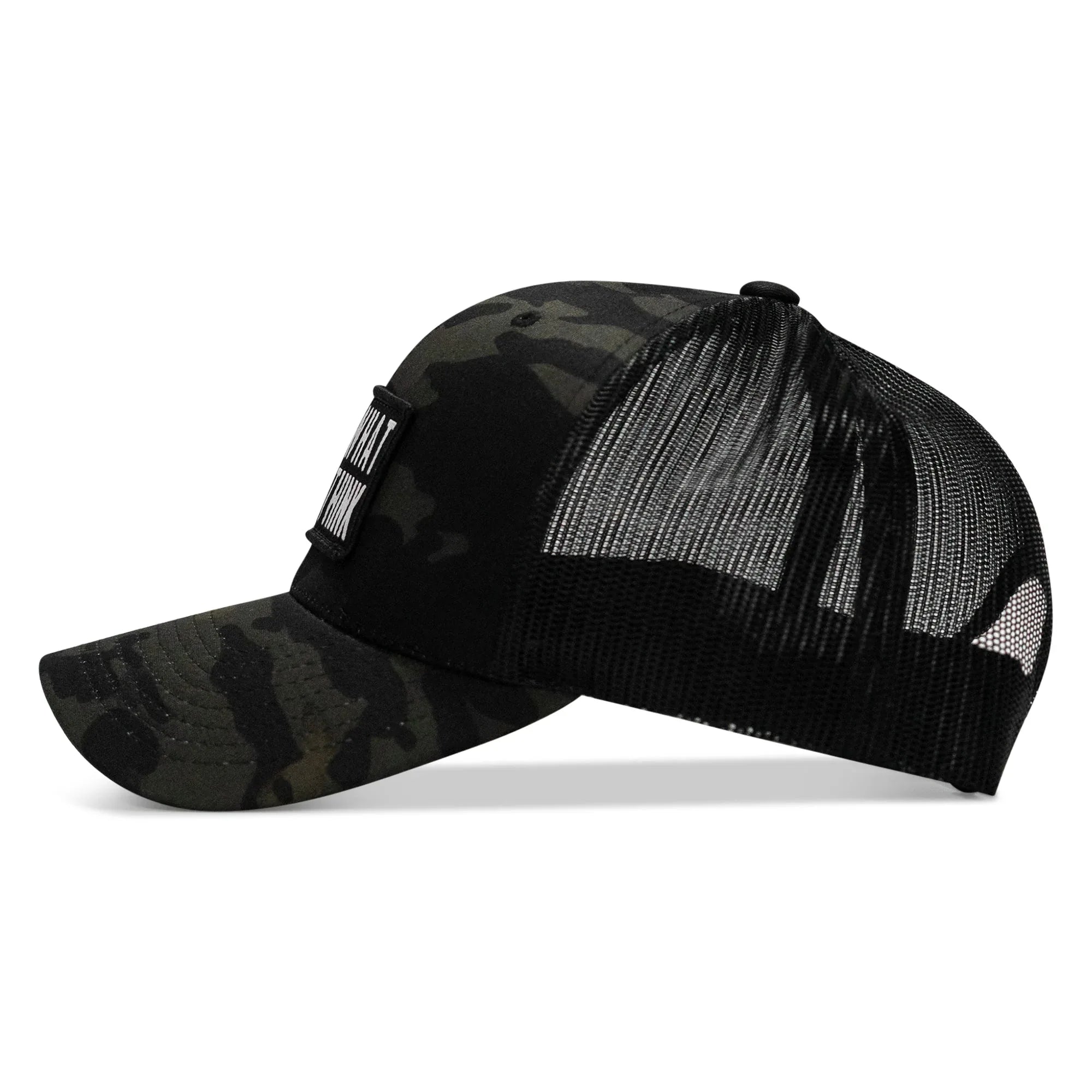 FCK What They Think Patch Snapback Hat - Combat Iron Apparel Co.