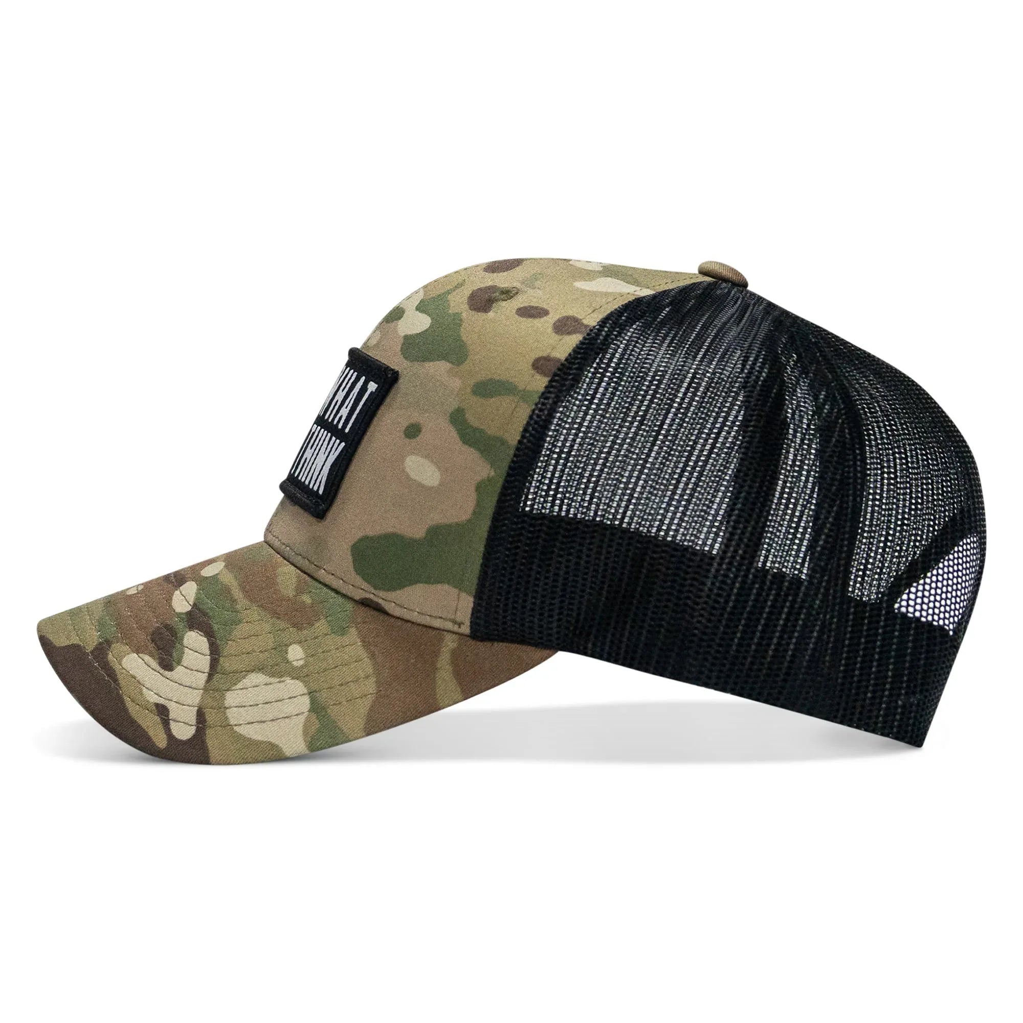 FCK What They Think Patch Snapback Hat - Combat Iron Apparel Co.
