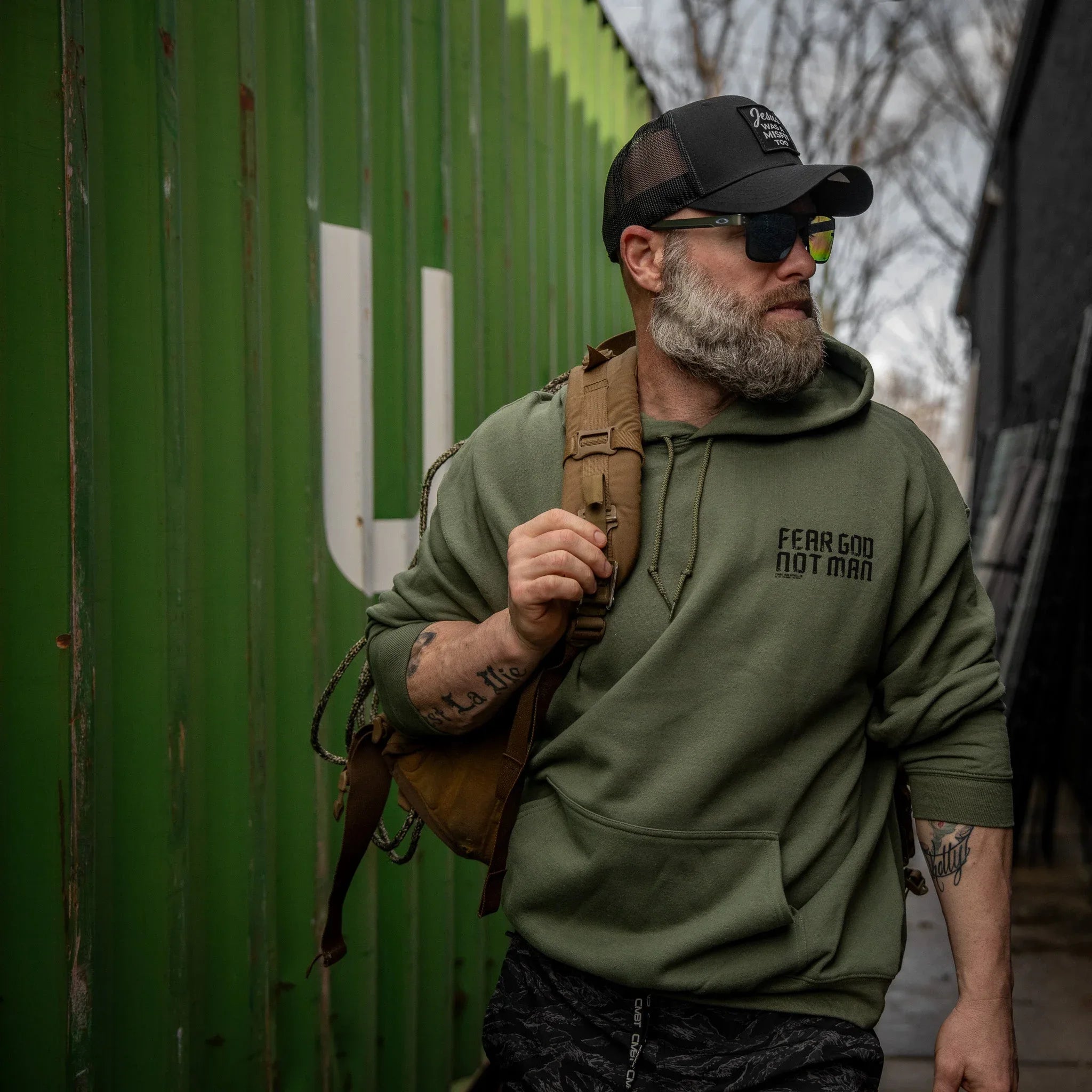 Fear God. Not Man Fleece Lined Hoodies - Combat Iron Apparel Co.