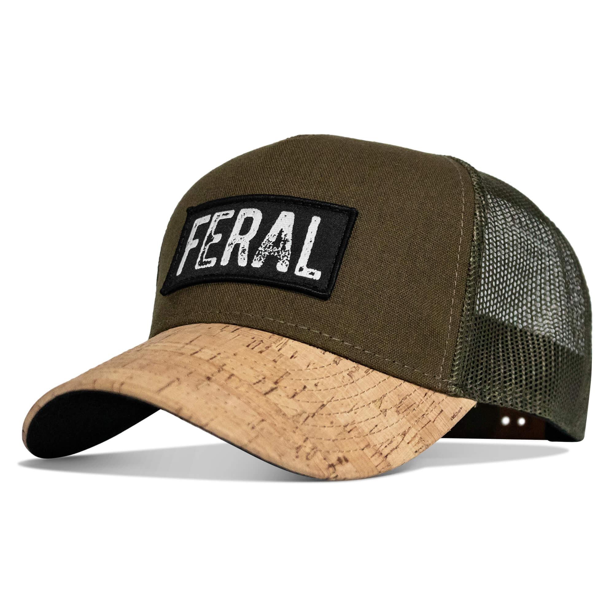 Feral Vintaged Patch Snapback Hat - Combat Iron Apparel Co.