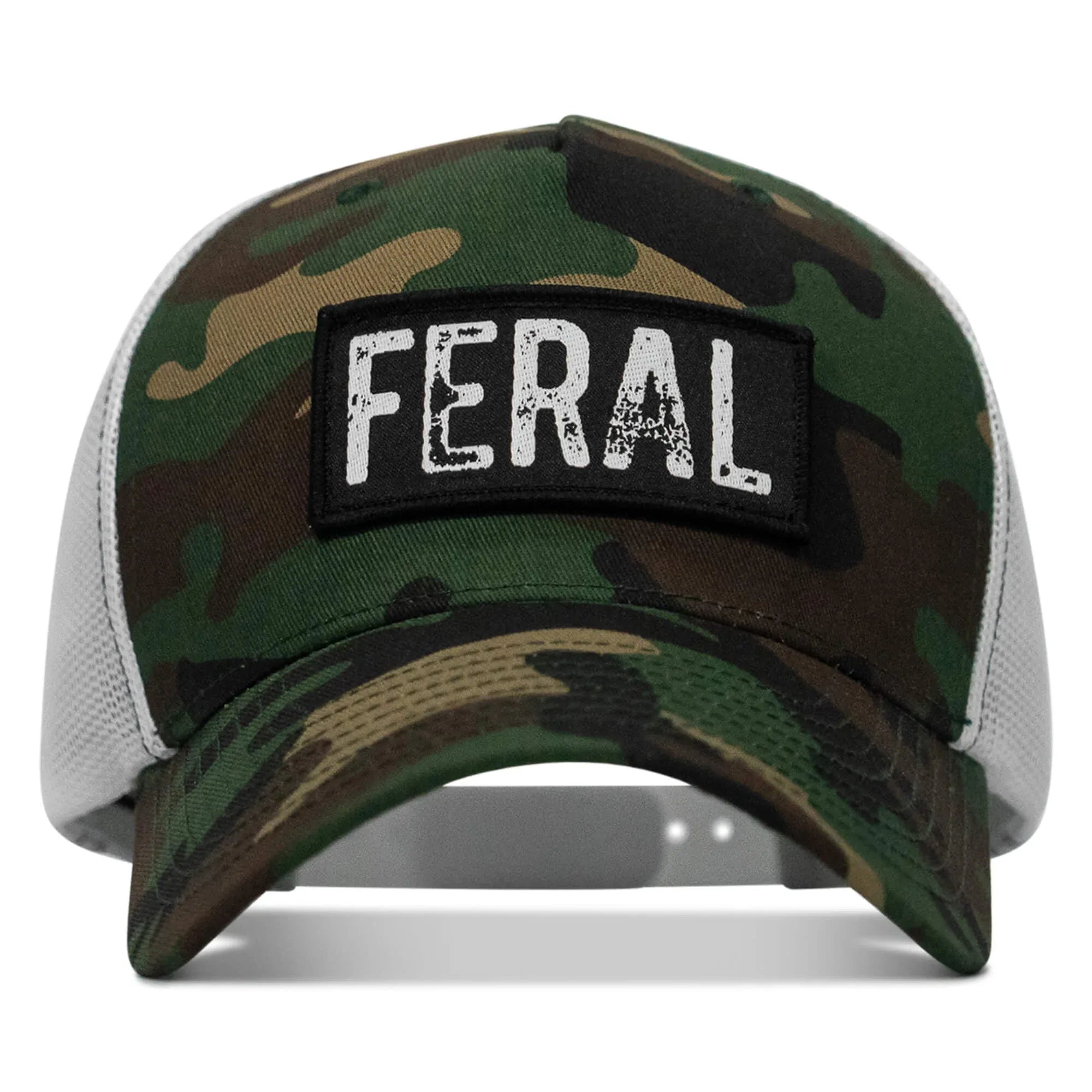 Feral Vintaged Patch Snapback Hat - Combat Iron Apparel Co.