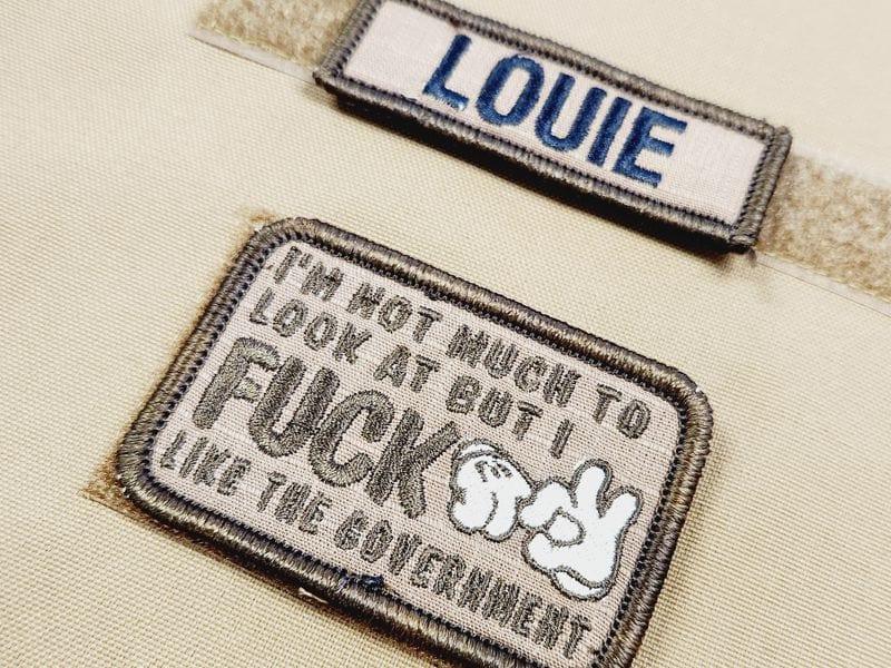 Tactical Gear Junkie Patches I'm Not Much to Look At But I Fuck Like The Government - V.2.0 - 2x3 Patch