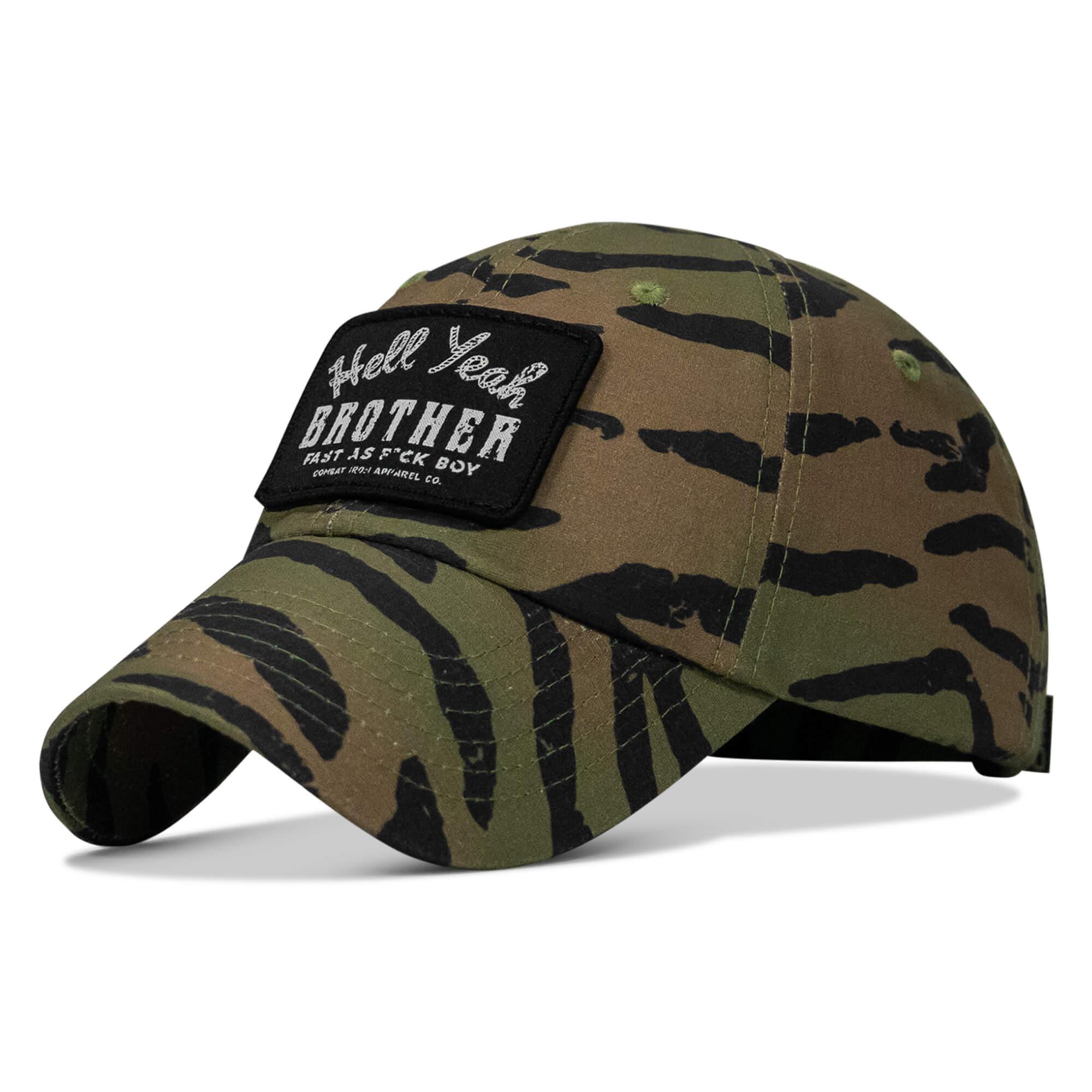 Hell Yeah Brother Patch Tactical Ripstop Mesh Snapback Hat - Combat Iron Apparel Co.