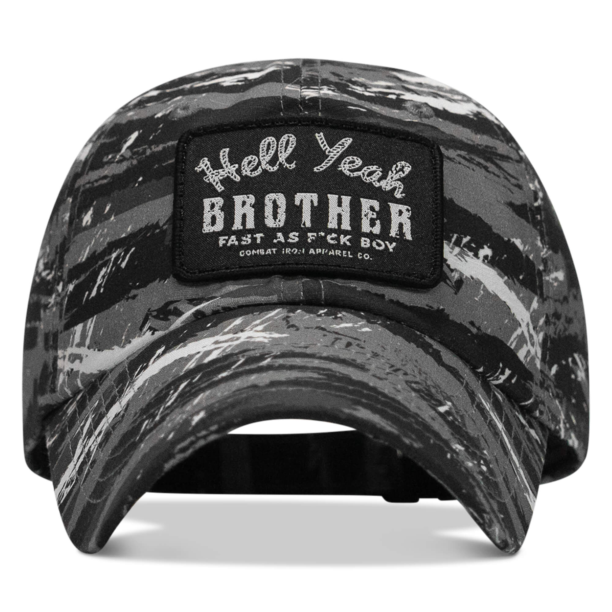 Hell Yeah Brother Patch Tactical Ripstop Mesh Snapback Hat - Combat Iron Apparel Co.