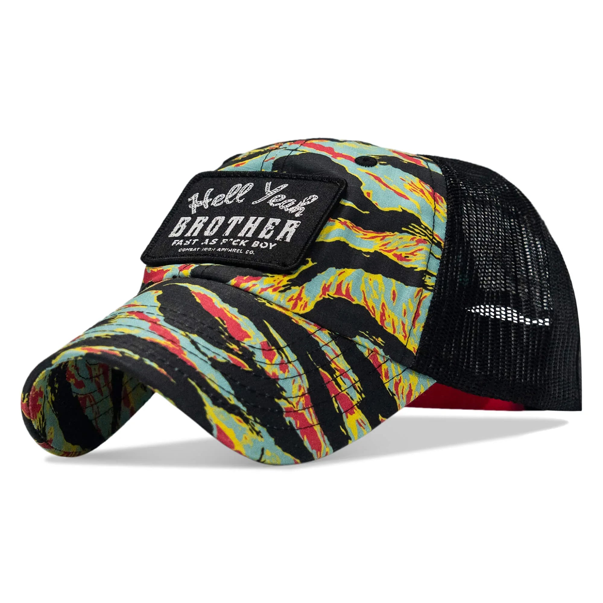 Hell Yeah Brother Patch Tactical Ripstop Mesh Snapback Hat - Combat Iron Apparel Co.