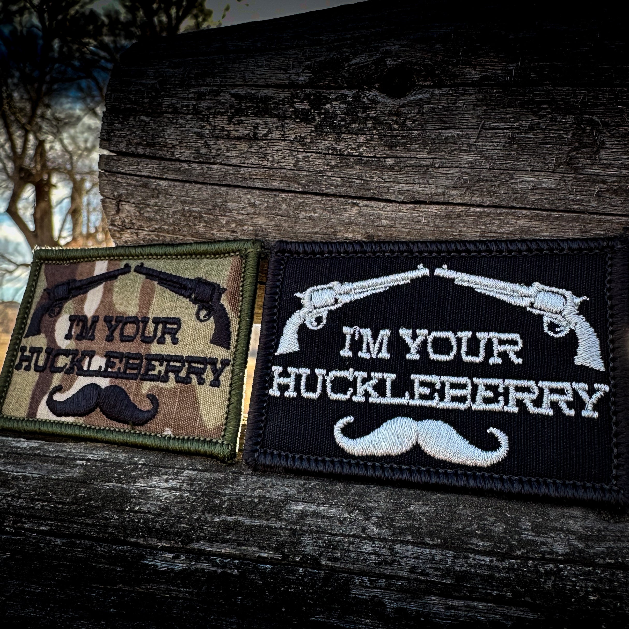 I'm Your Huckleberry - 2x3 Patch