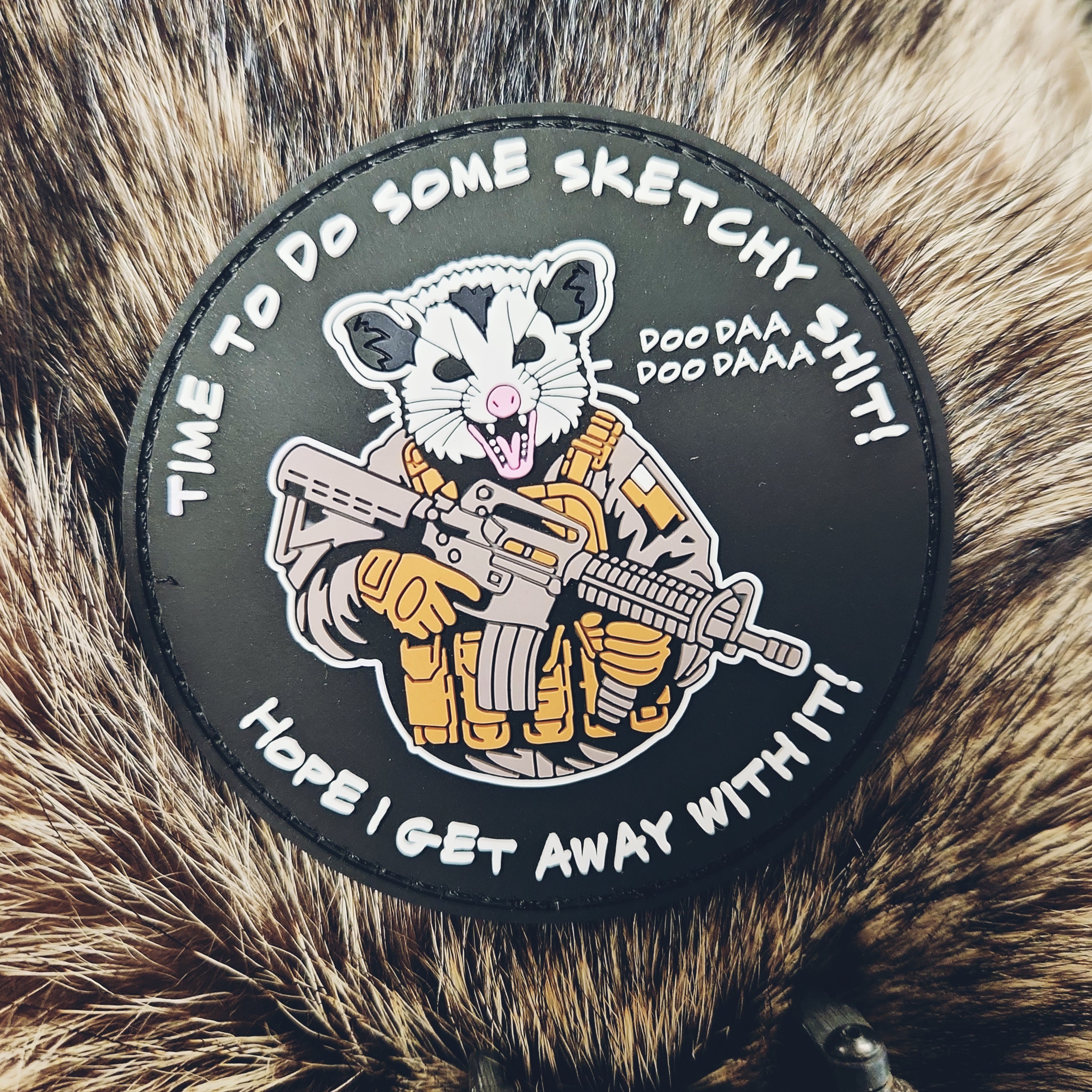 Time To Do Some Sketchy Shit Hope I Get Away With It! PVC Pa