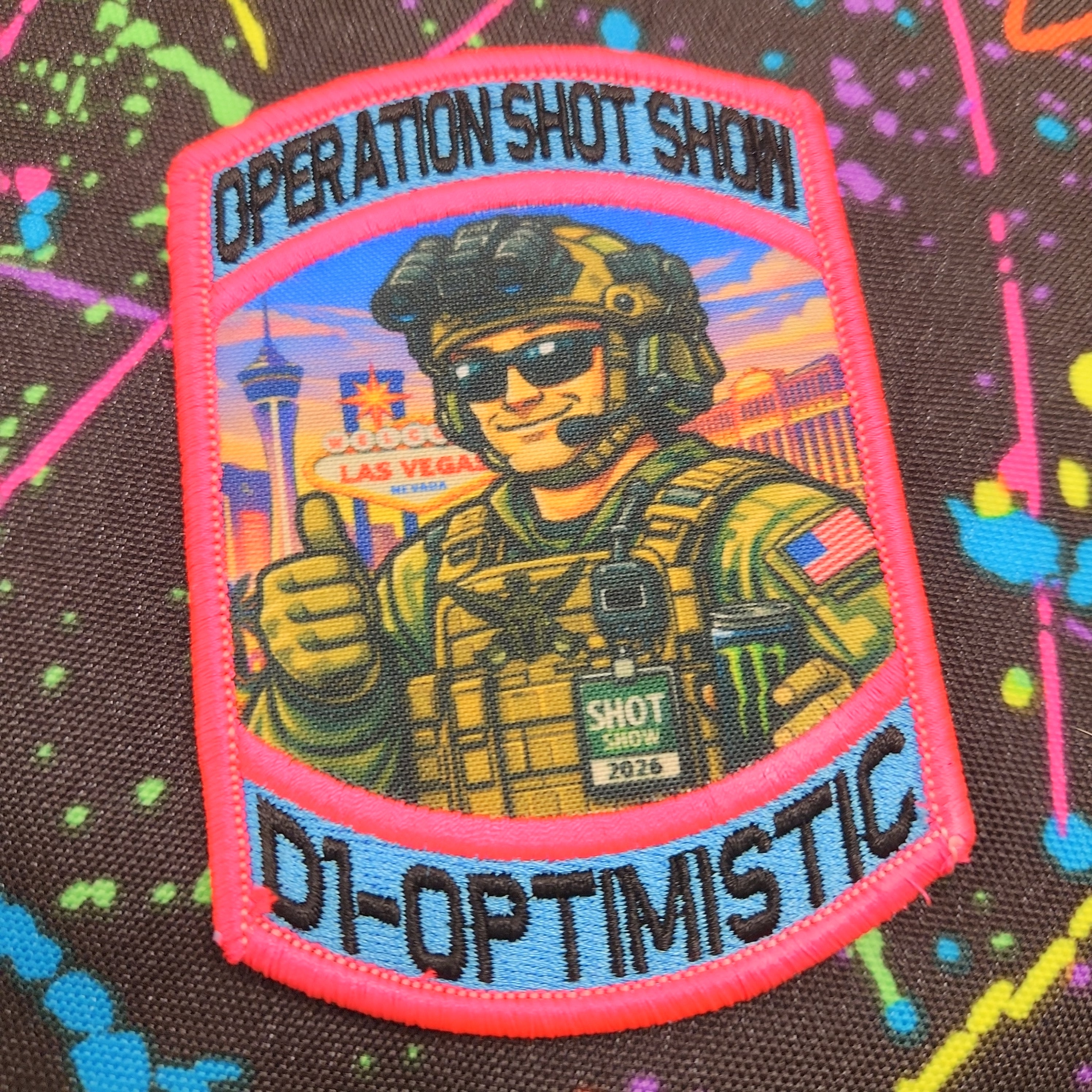 Operation Shot Show - D1 - Optimistic - Subroidery Patch