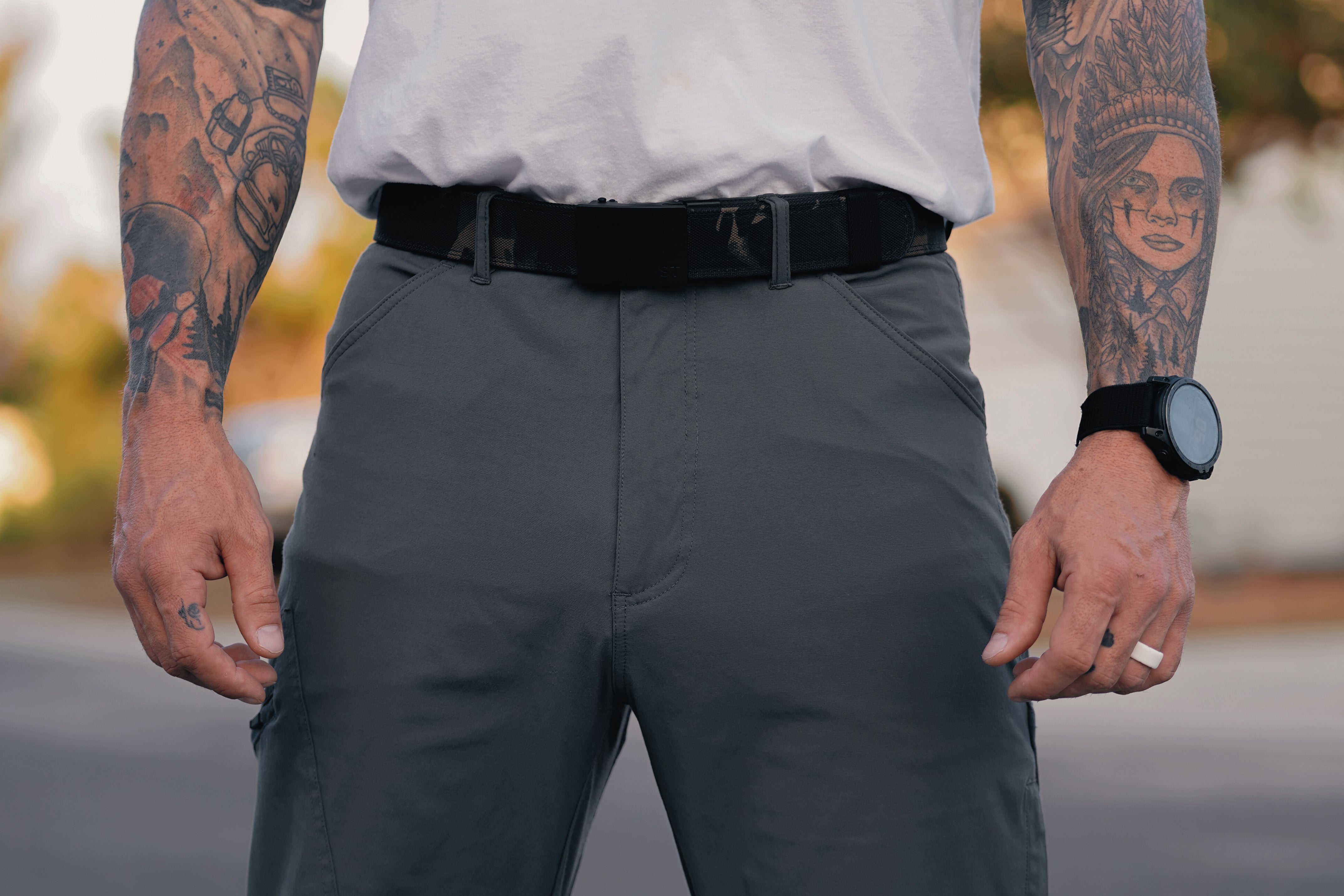 EDC Ratchet Belt - STMC Black - Savage Tacticians