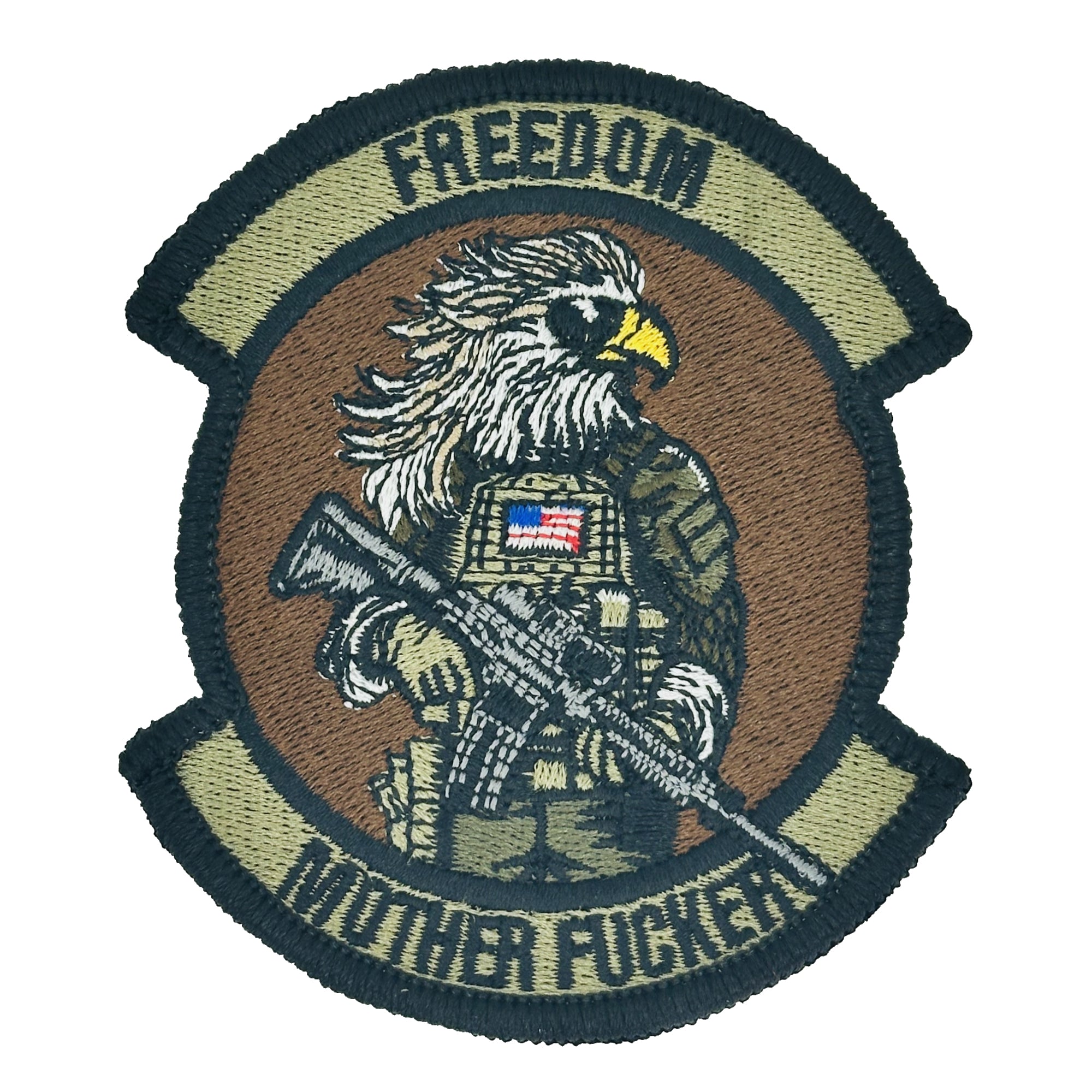 July 2024 POTM - 'Freedom Eagle' - OCP Tactical "Freedom - Mother Fucker" 4" Patch