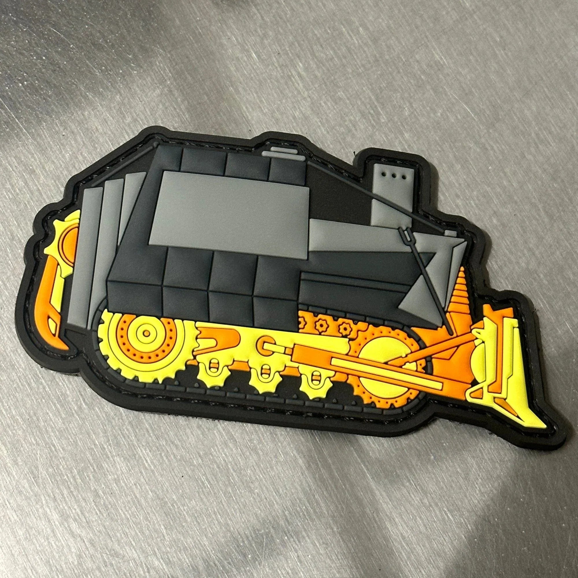 Tactical Gear Junkie Patches Killdozer - 2x4 PVC Patch - Multiple Colors