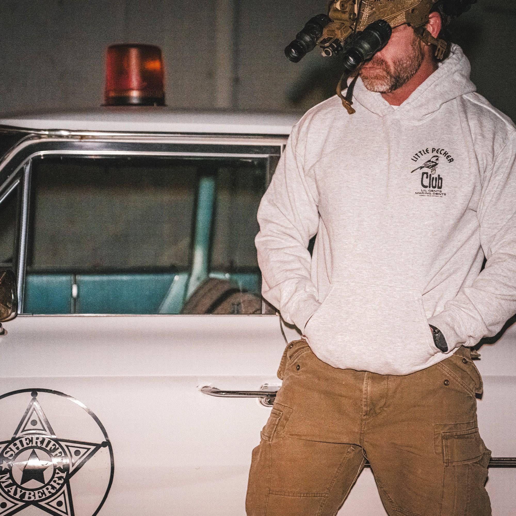 Little Pecker Club Fleece Lined Hoodie - Combat Iron Apparel Co.