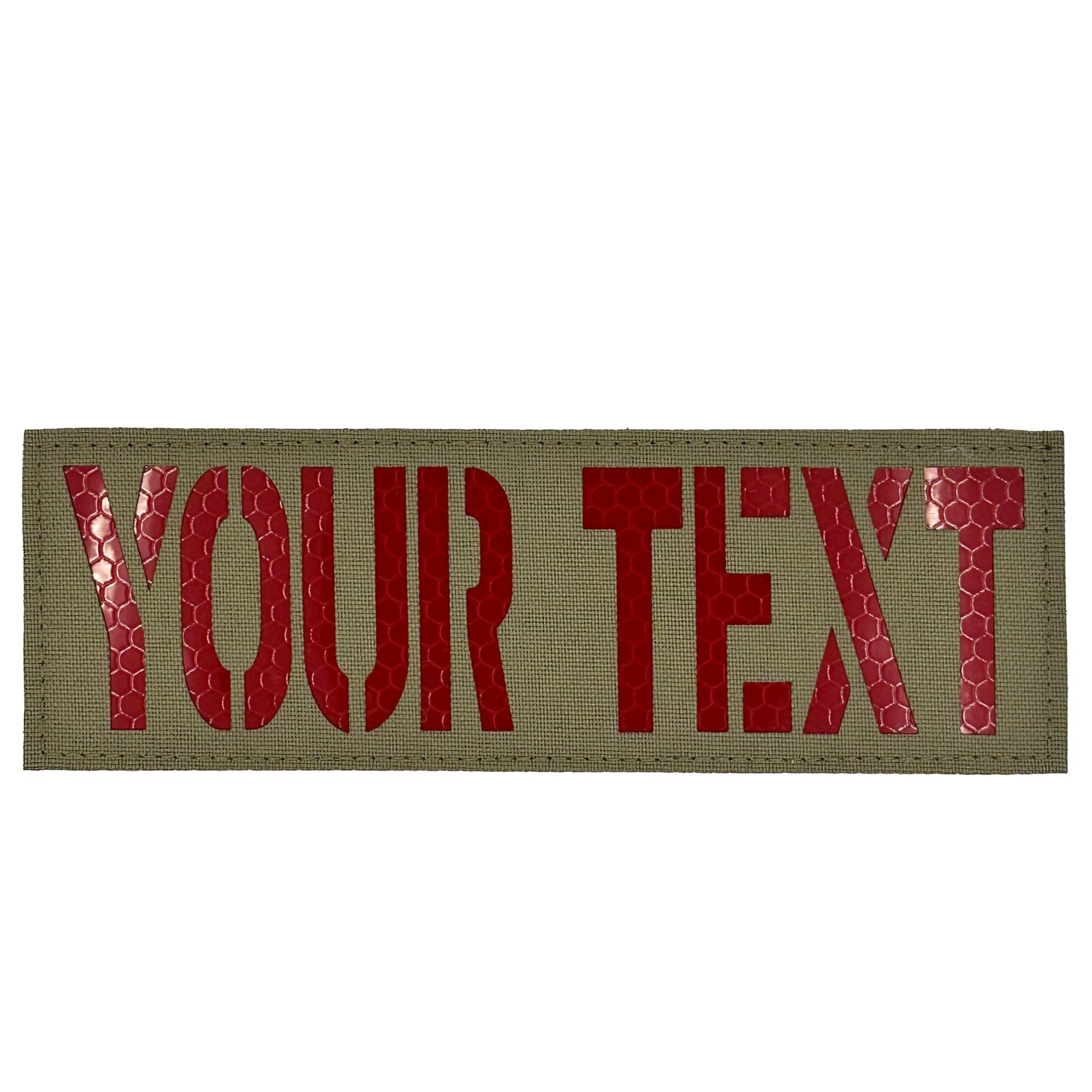 Tactical Gear Junkie Patches Custom Laser Cut - 2x6 CORDURA® Patch