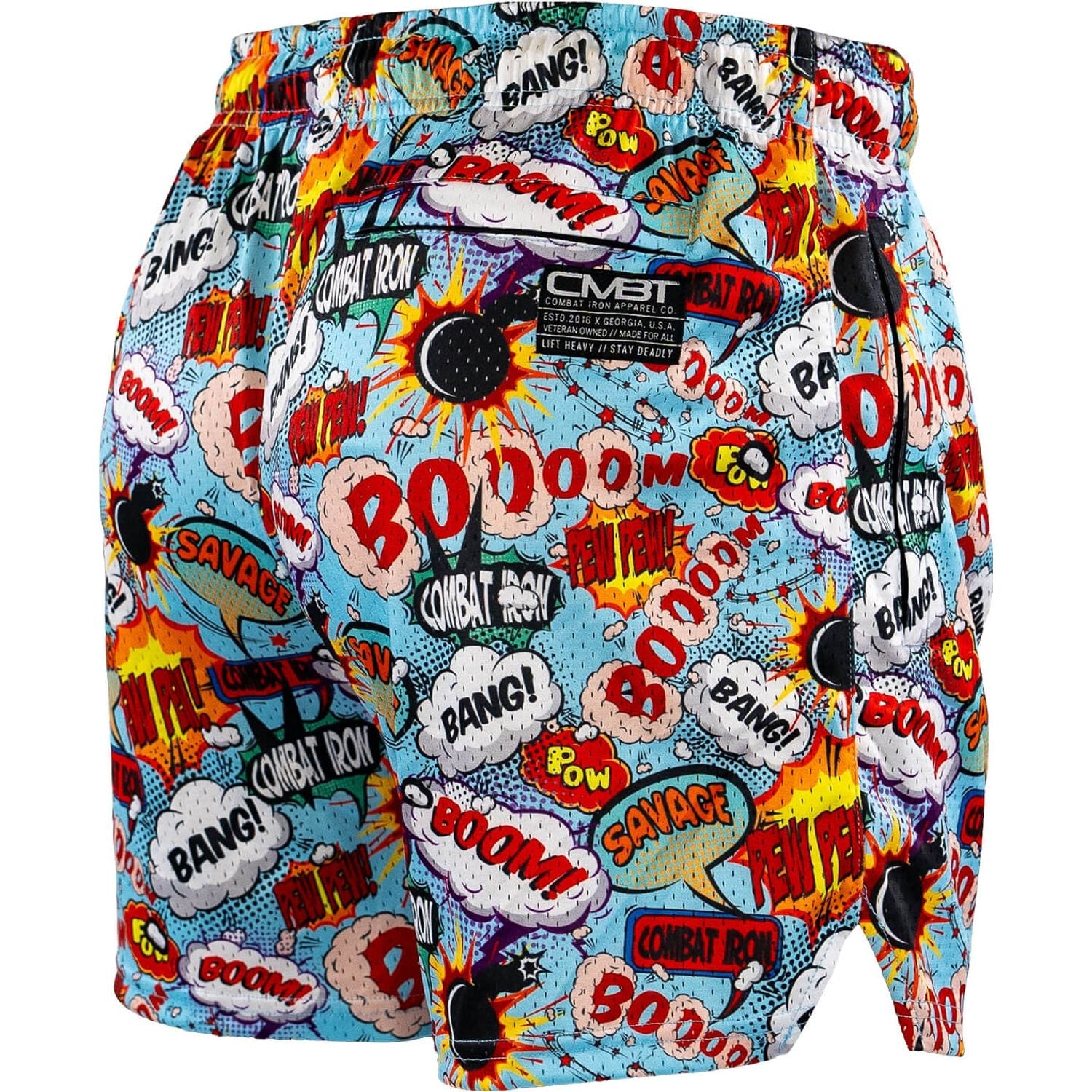 Men's Original Mesh Lifestyle Shorts | 5" - Combat Iron Apparel Co.