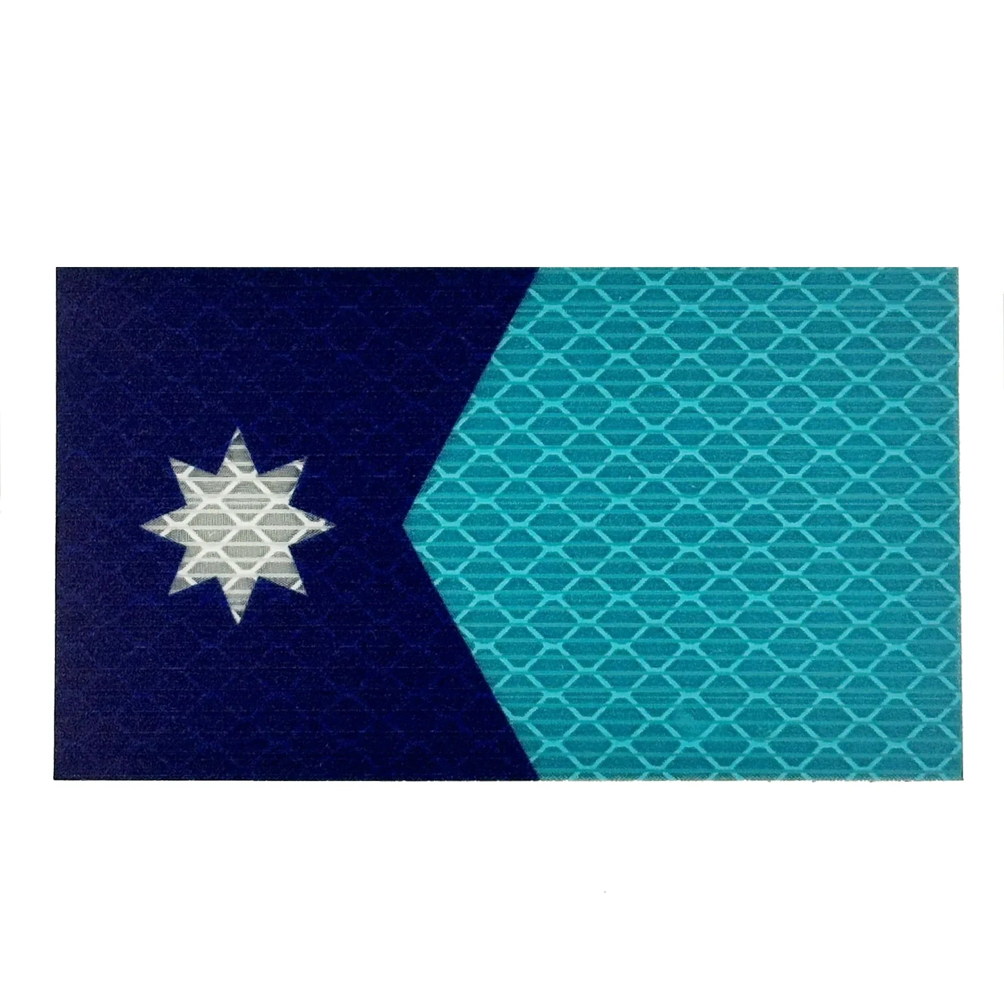 Reflective New Minnesota State Flag - 2x3.5 Patch