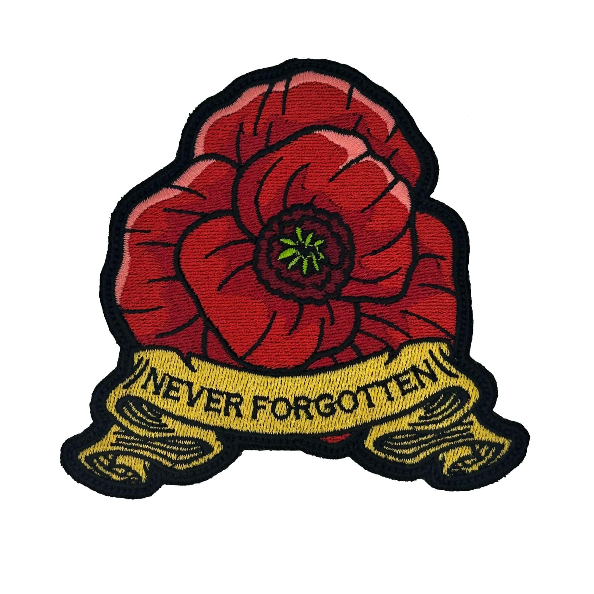 Never Forgotten' Poppy - May 2023 POTM - 4 inch Patch - LIMITED EXTENSION
