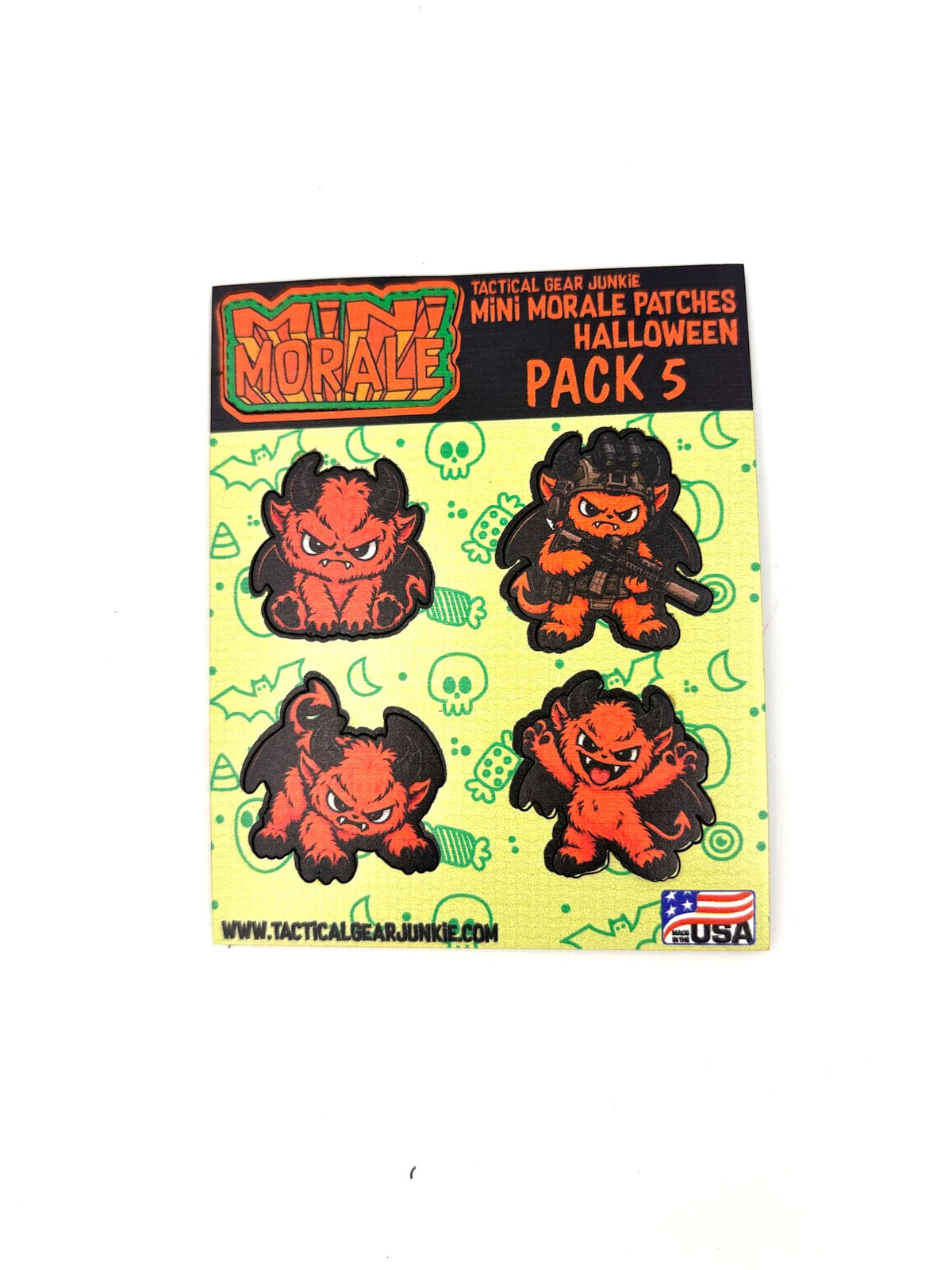 Mini Morale - Halloween Patch Pack 5