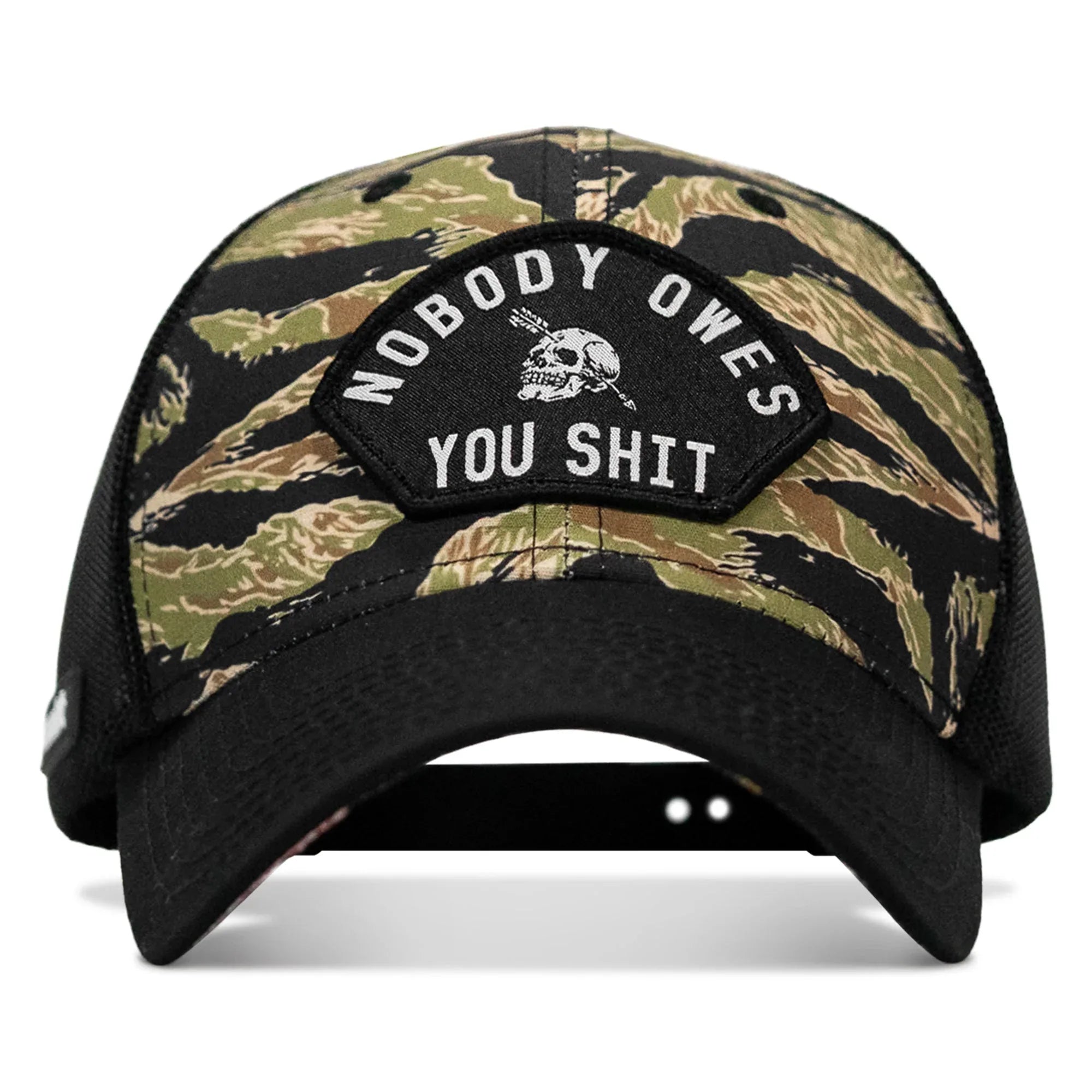 Nobody Owes You Shit Patch Original Ripstop Snapback Hat - Combat Iron Apparel Co.