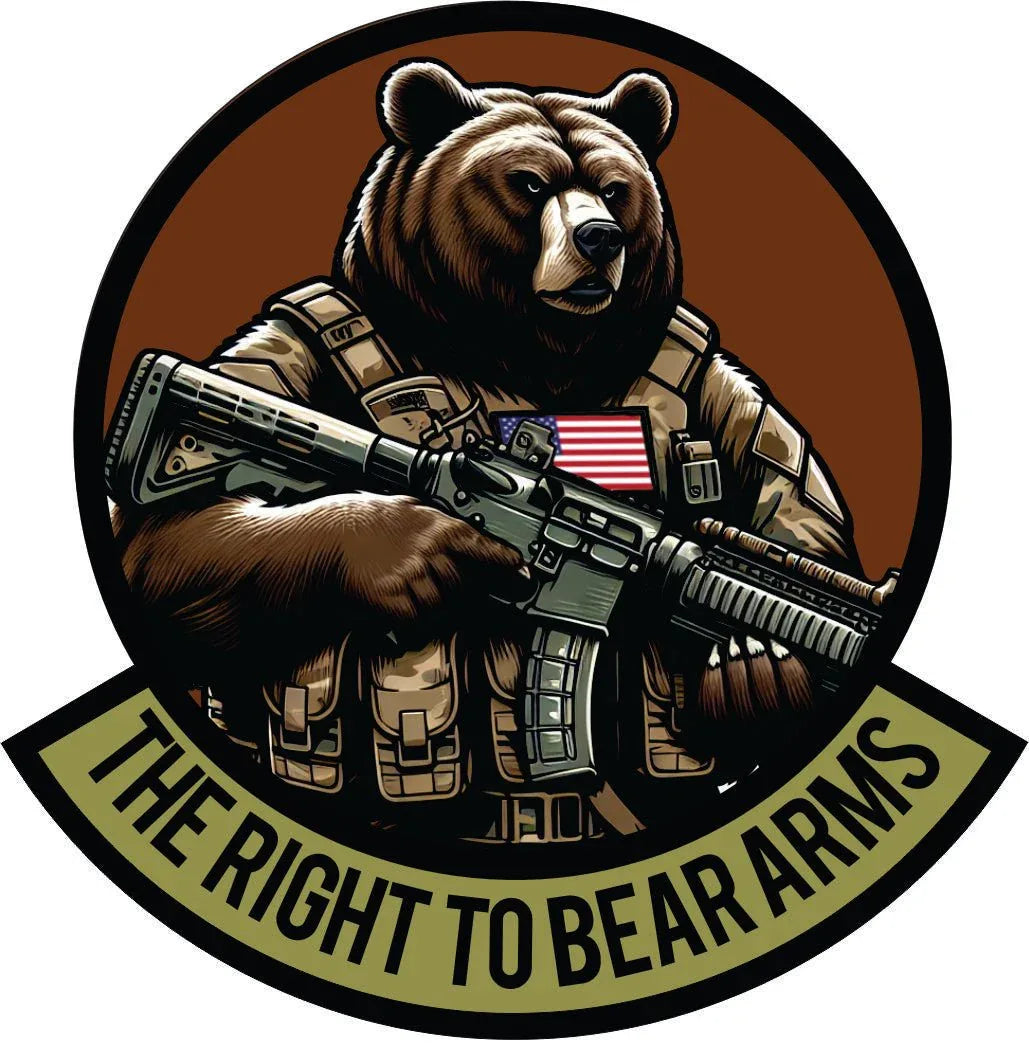 STICKER - November 2024 POTM - "The Right To Bear Arms" - 3.5" Sticker