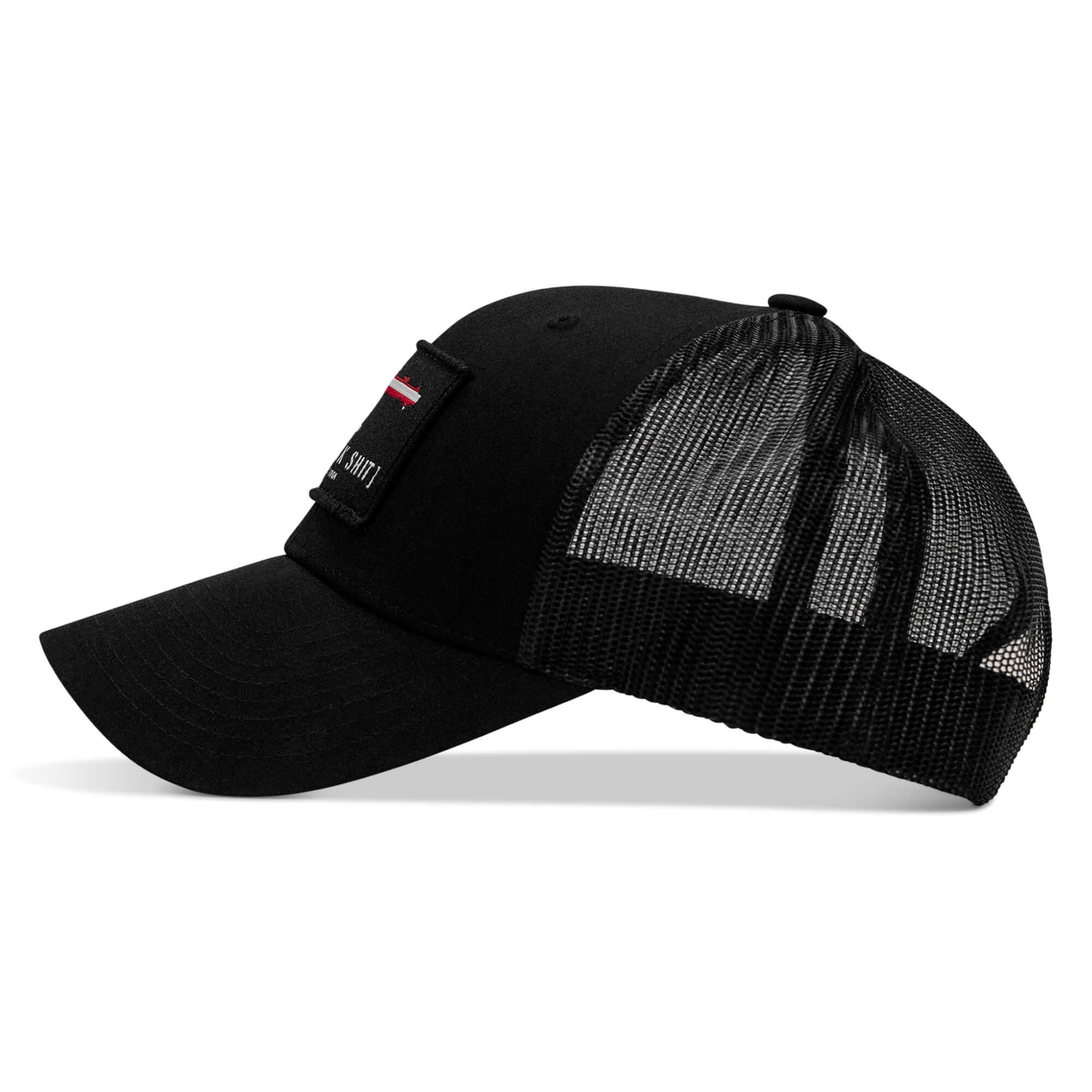 No Weak Shit Patch Snapback Hat - Combat Iron Apparel Co.