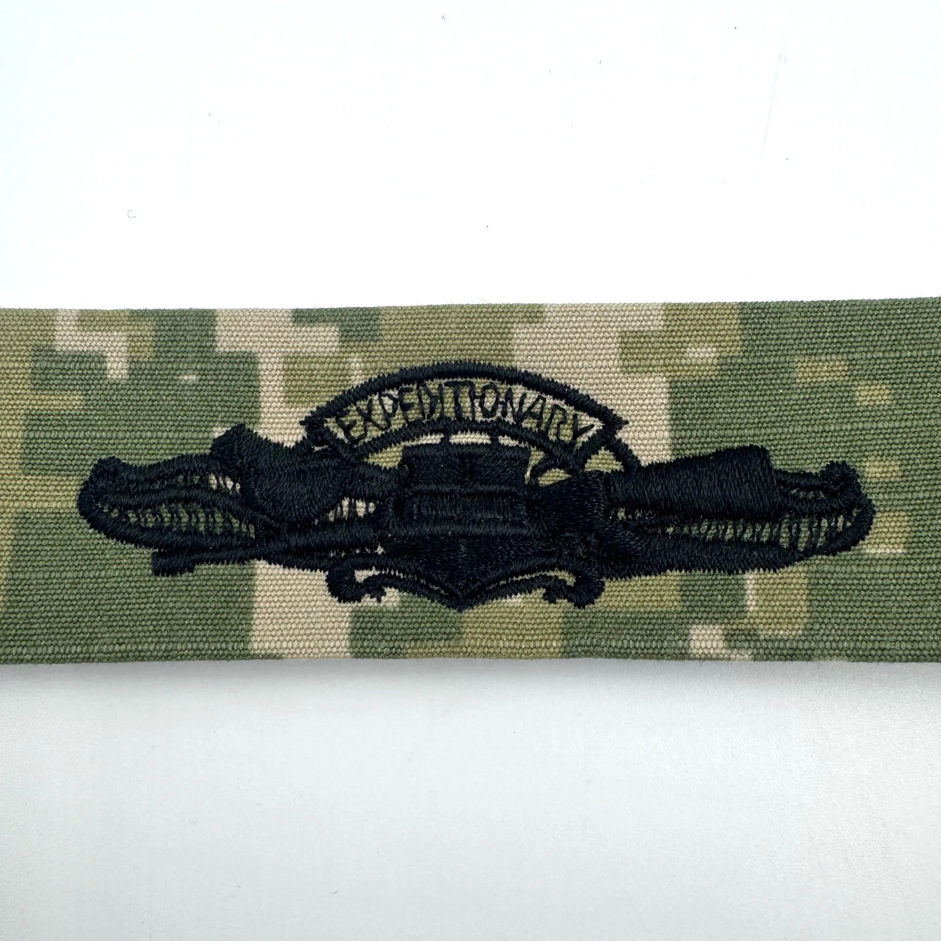 US Navy - NWU Type III Embroidered Badge - Sew On - Expeditionary Warfare