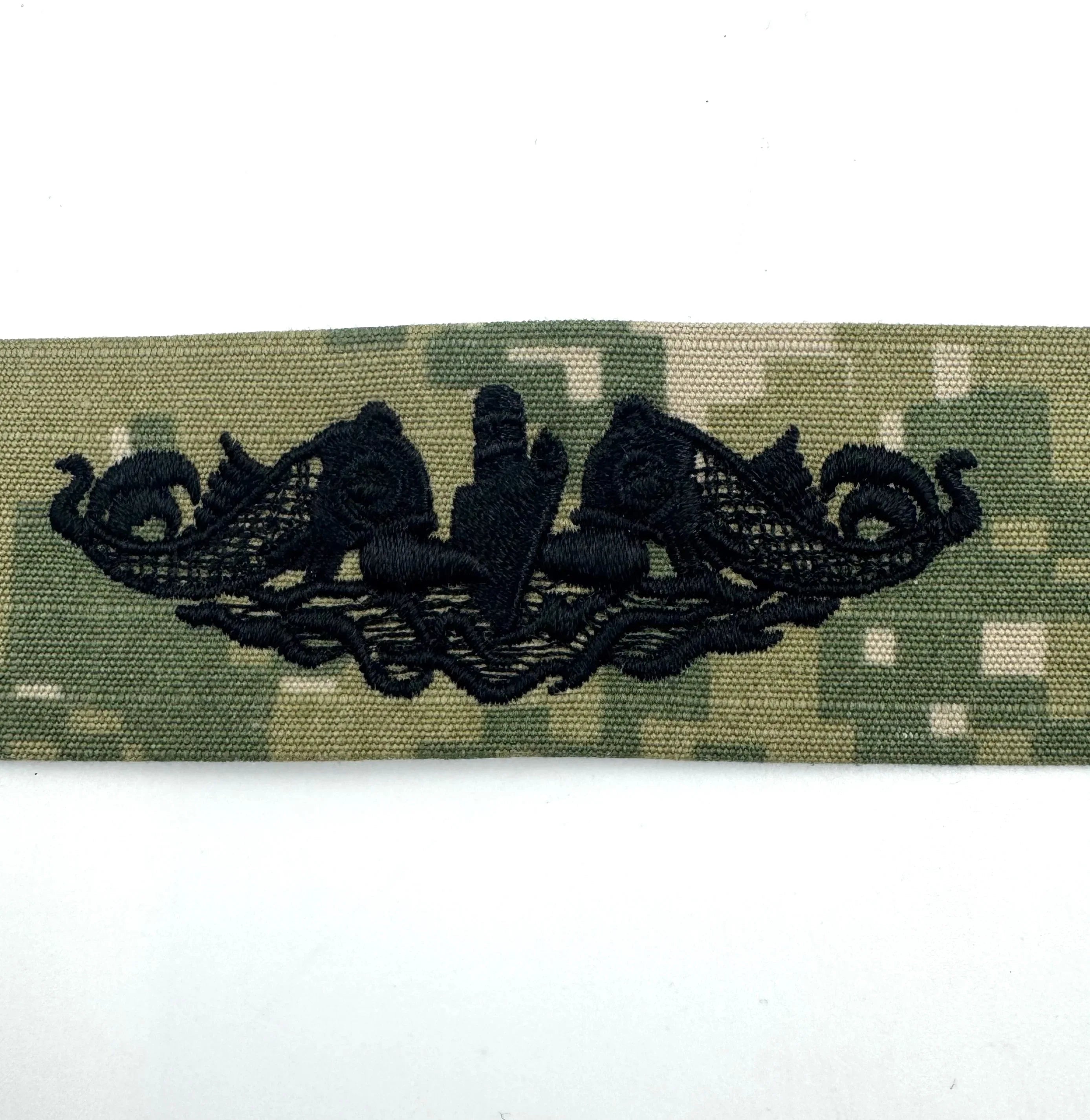 US Navy - NWU Type III Embroidered Badge - Sew On - Submarine Warfare