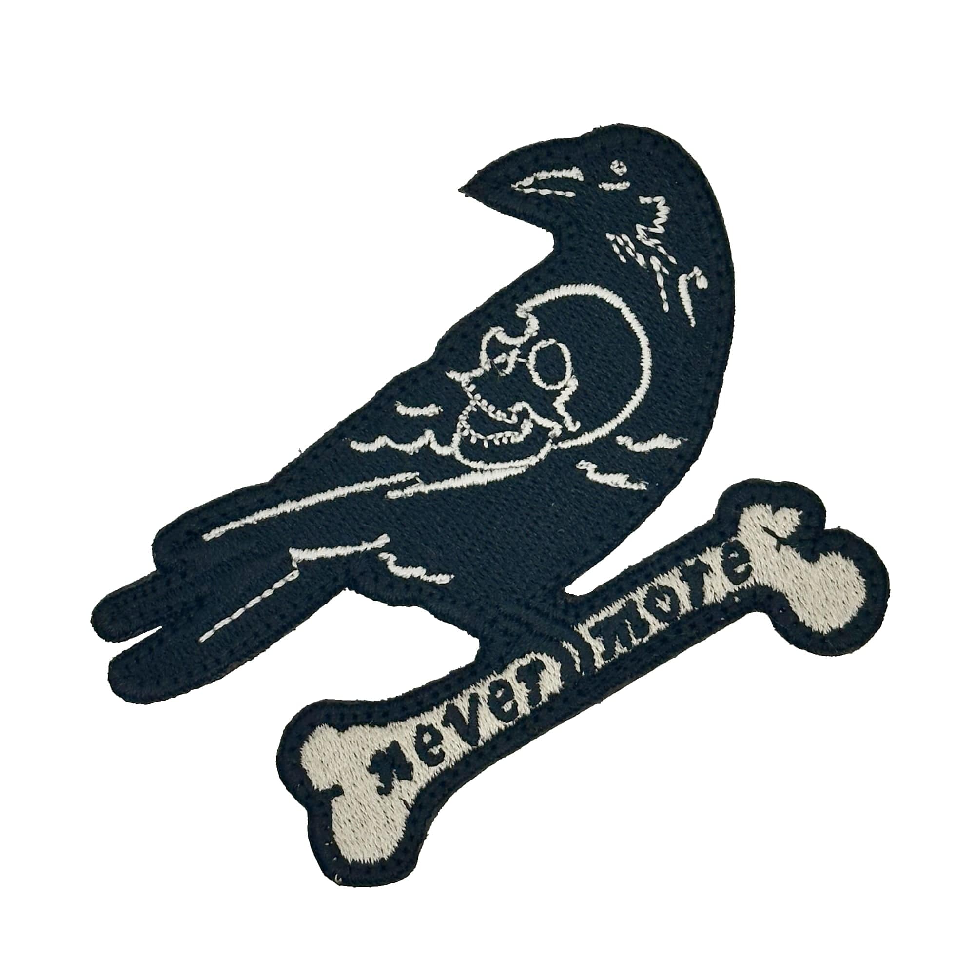 Tactical Gear Junkie Patches Nevermore Raven - 3.5" Patch