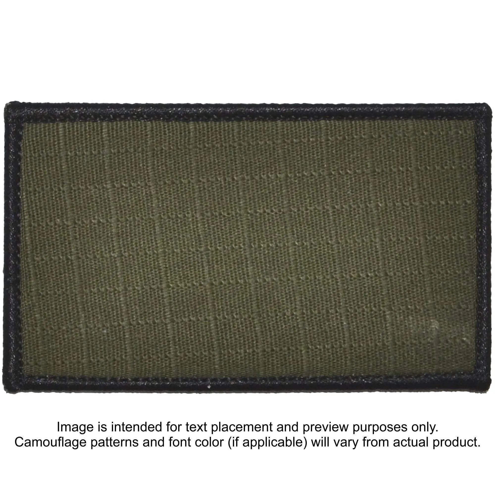Custom Plate Carrier Text Patch - 2x5