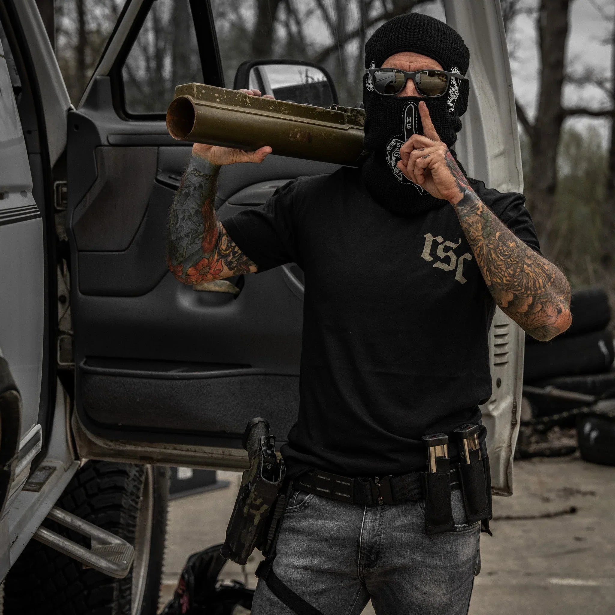 Righteous Falls Seven Times Men's T-Shirt - Combat Iron Apparel Co.