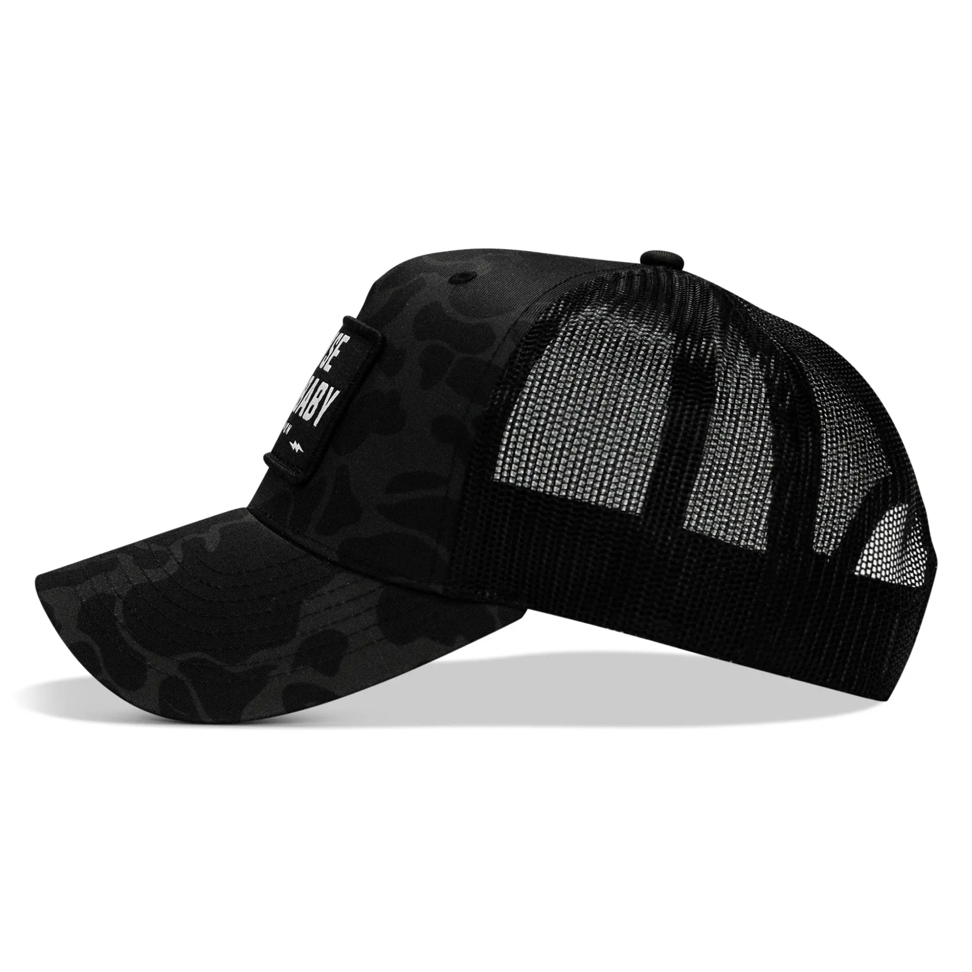 Raise Hell Baby Patch Snapback Hat - Combat Iron Apparel Co.