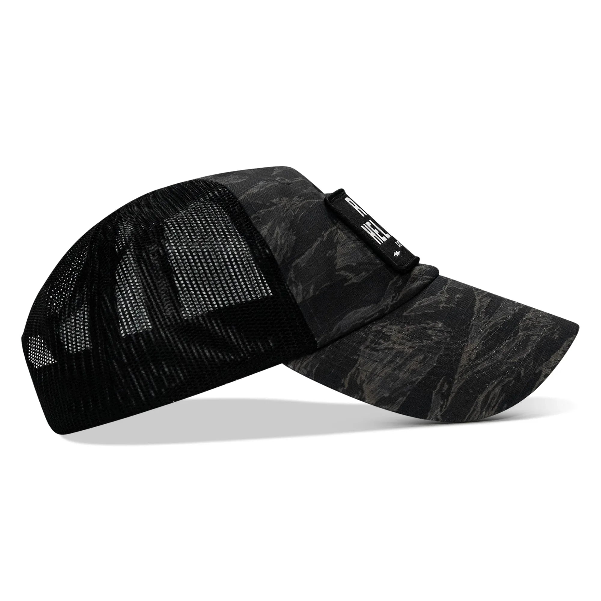 Raise Hell Baby Patch Tactical Ripstop Mesh Snapback Hat - Combat Iron Apparel Co.