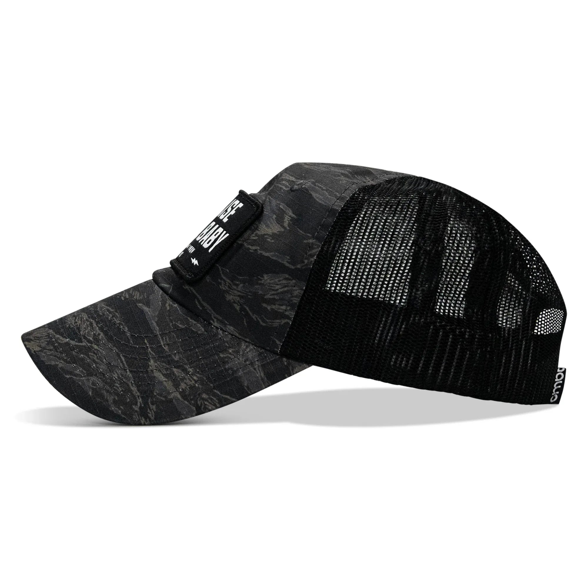 Raise Hell Baby Patch Tactical Ripstop Mesh Snapback Hat - Combat Iron Apparel Co.