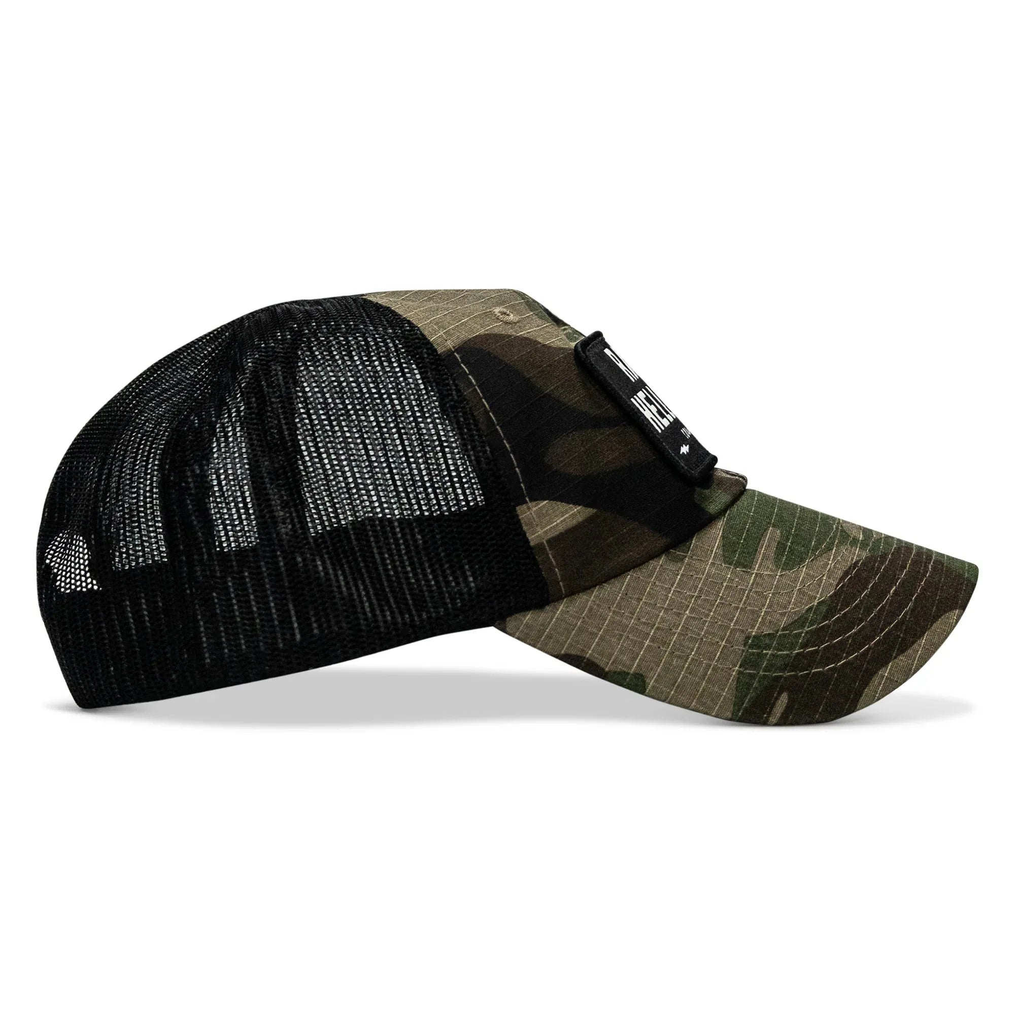 Raise Hell Baby Patch Tactical Ripstop Mesh Snapback Hat - Combat Iron Apparel Co.