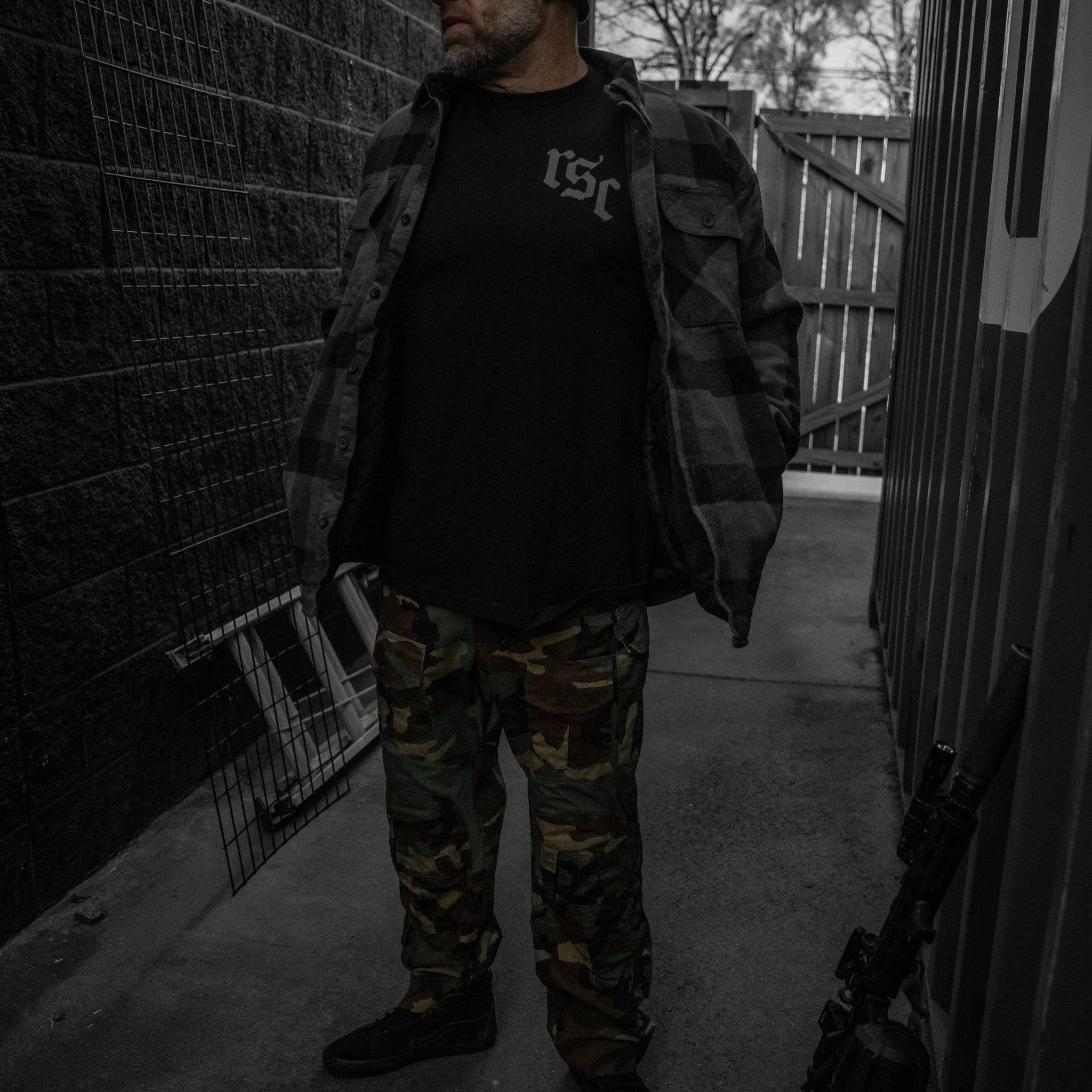 Righteous Falls Seven Times Men's T-Shirt - Combat Iron Apparel Co.