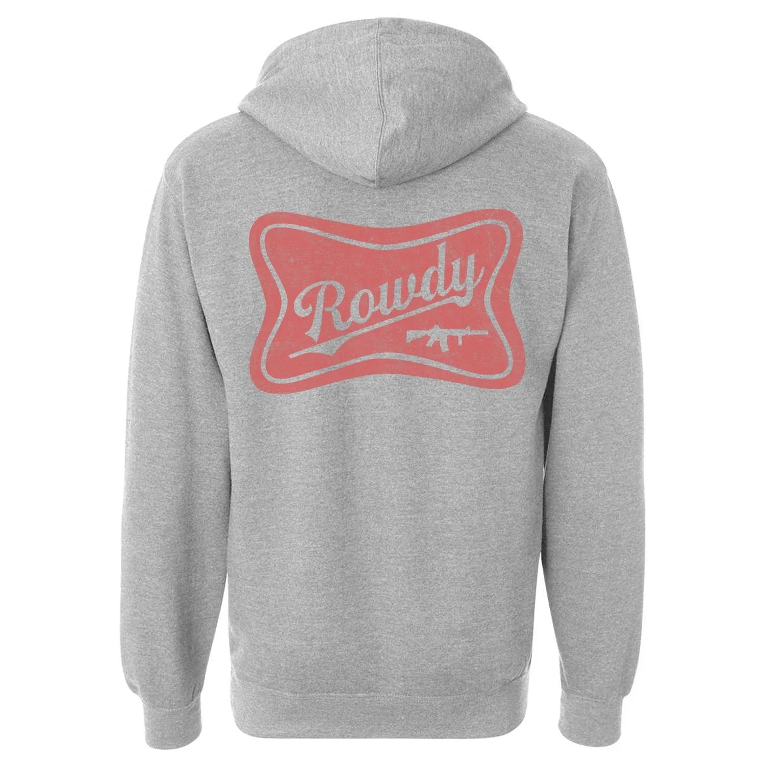 Rowdy Beer Logo Fleece Lined Hoodies - Combat Iron Apparel Co.