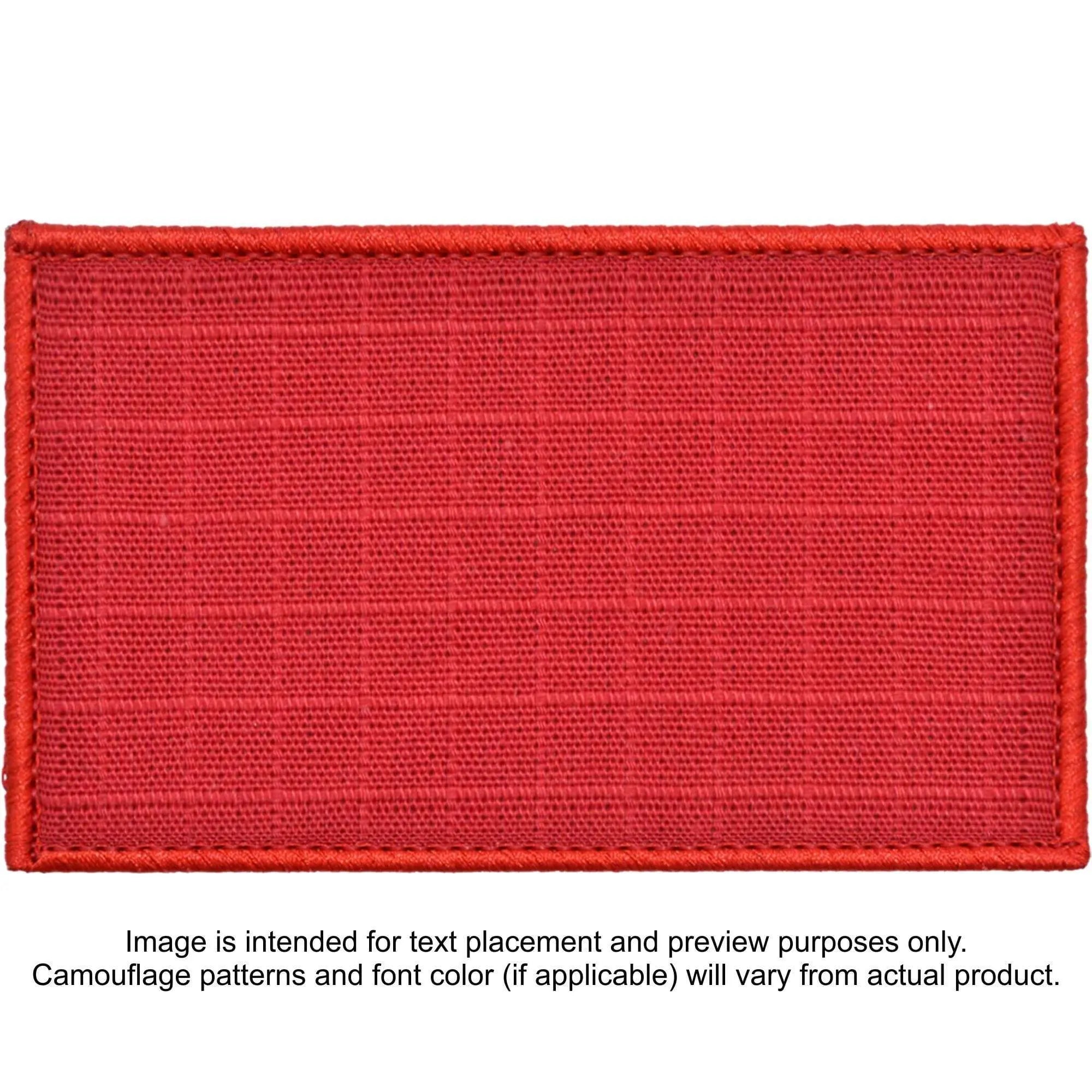 Custom Plate Carrier Text Patch - 2x5