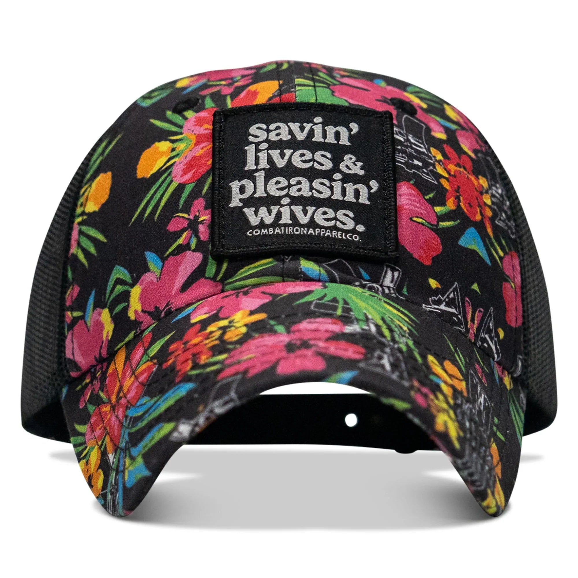 Ripstop Savin' Lives & Pleasin' Wives Low Pro Snapback - Combat Iron Apparel Co.