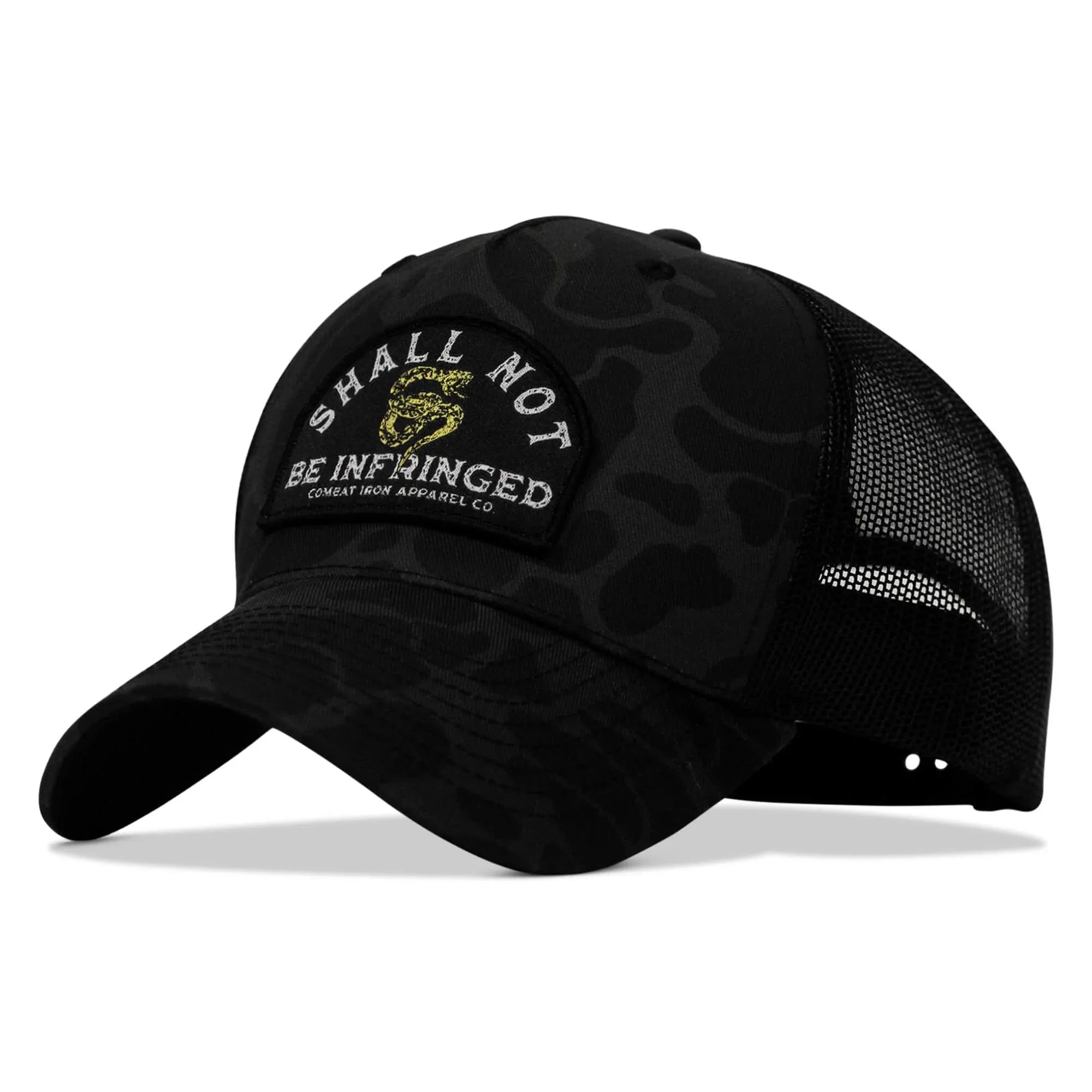 Shall Not Be Infringed Patch Snapback Hat - Combat Iron Apparel Co.