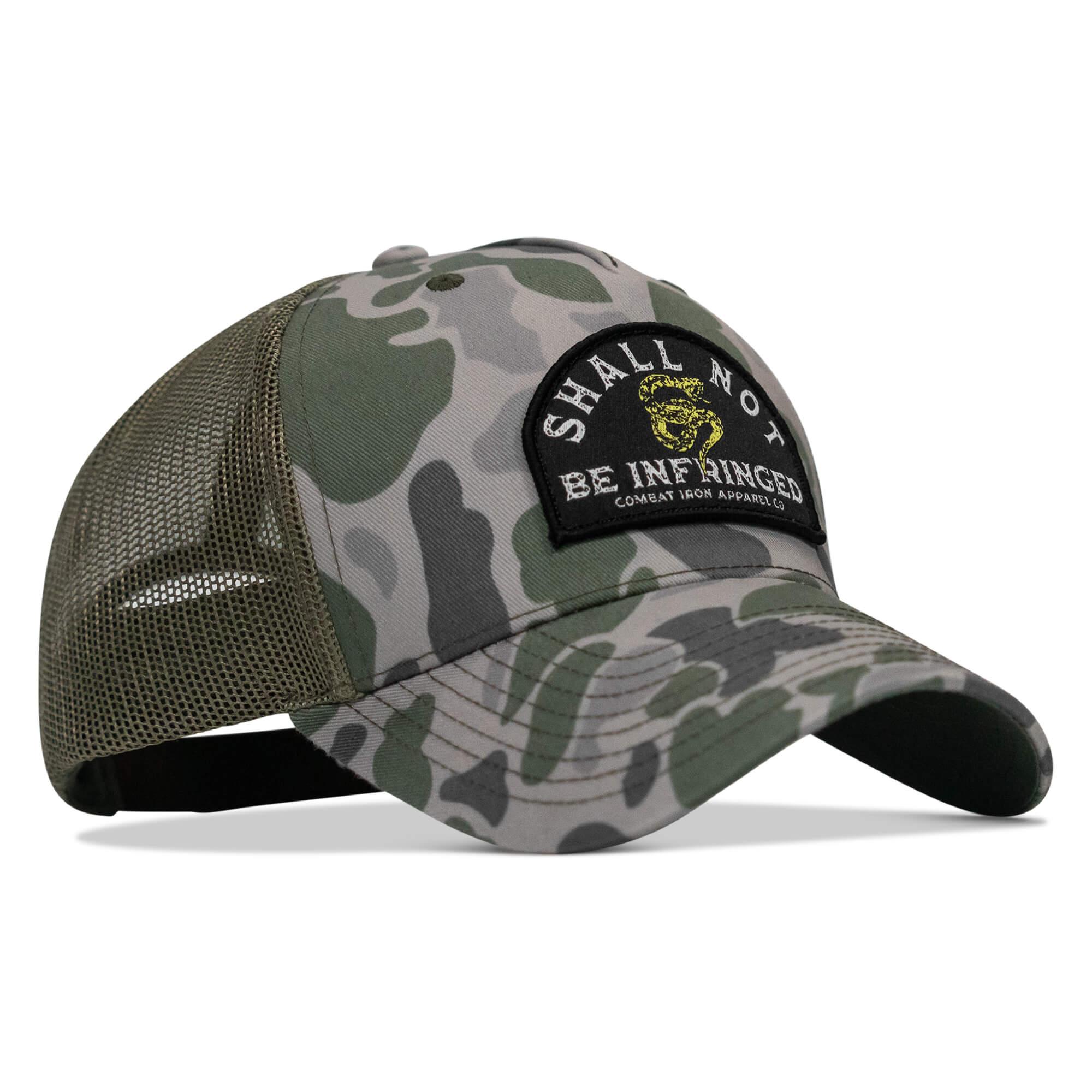 Shall Not Be Infringed Patch Snapback Hat - Combat Iron Apparel Co.
