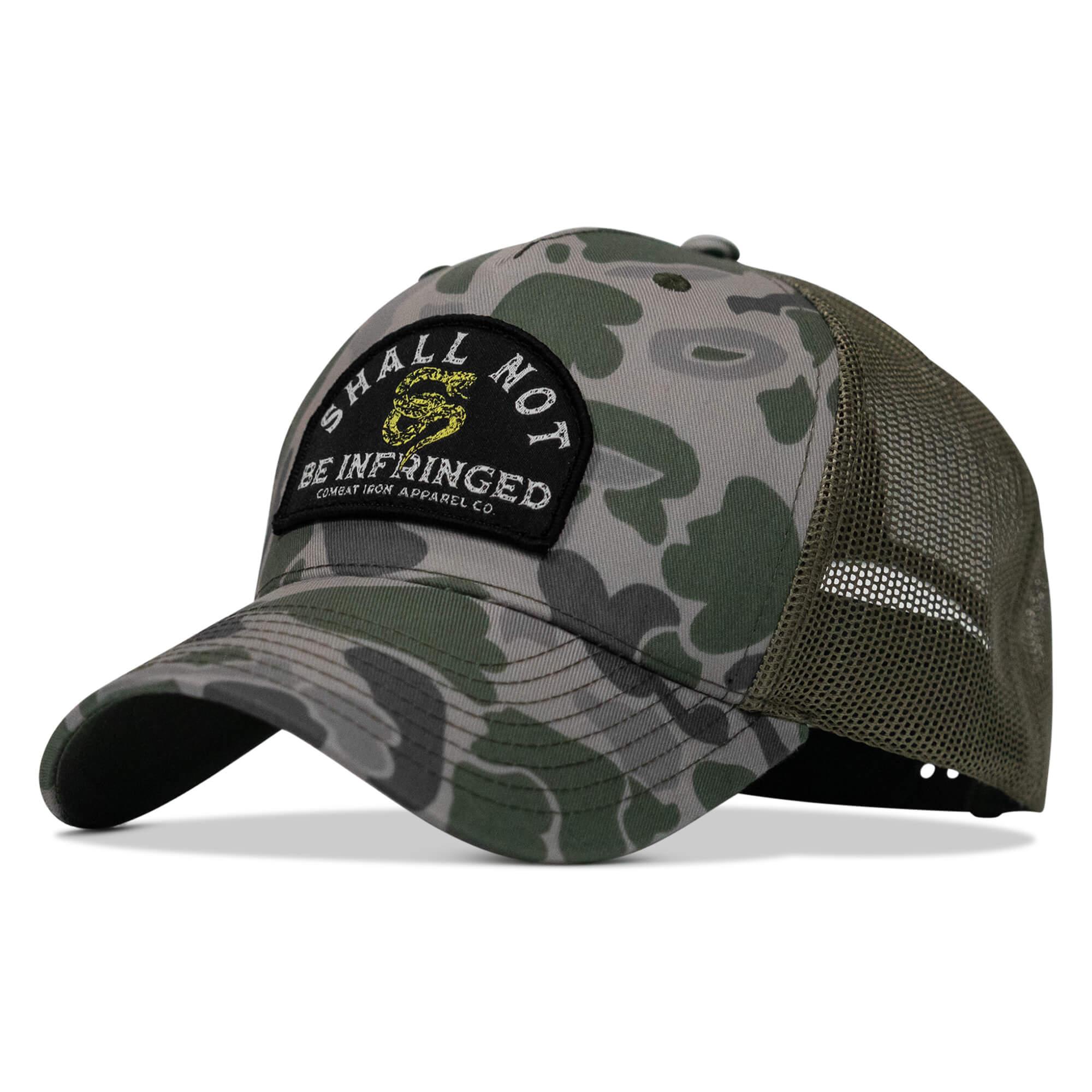 Shall Not Be Infringed Patch Snapback Hat - Combat Iron Apparel Co.