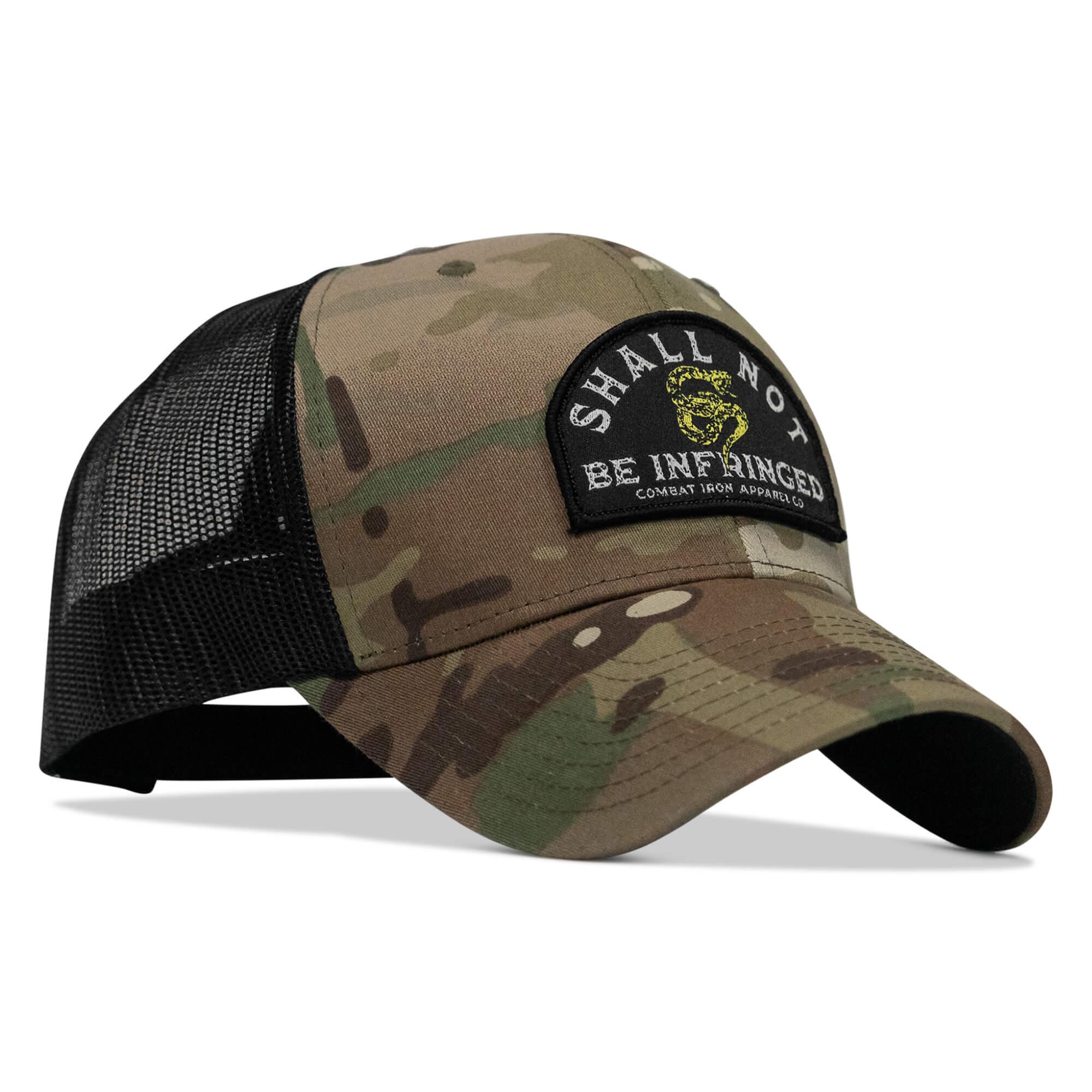 Shall Not Be Infringed Patch Snapback Hat - Combat Iron Apparel Co.