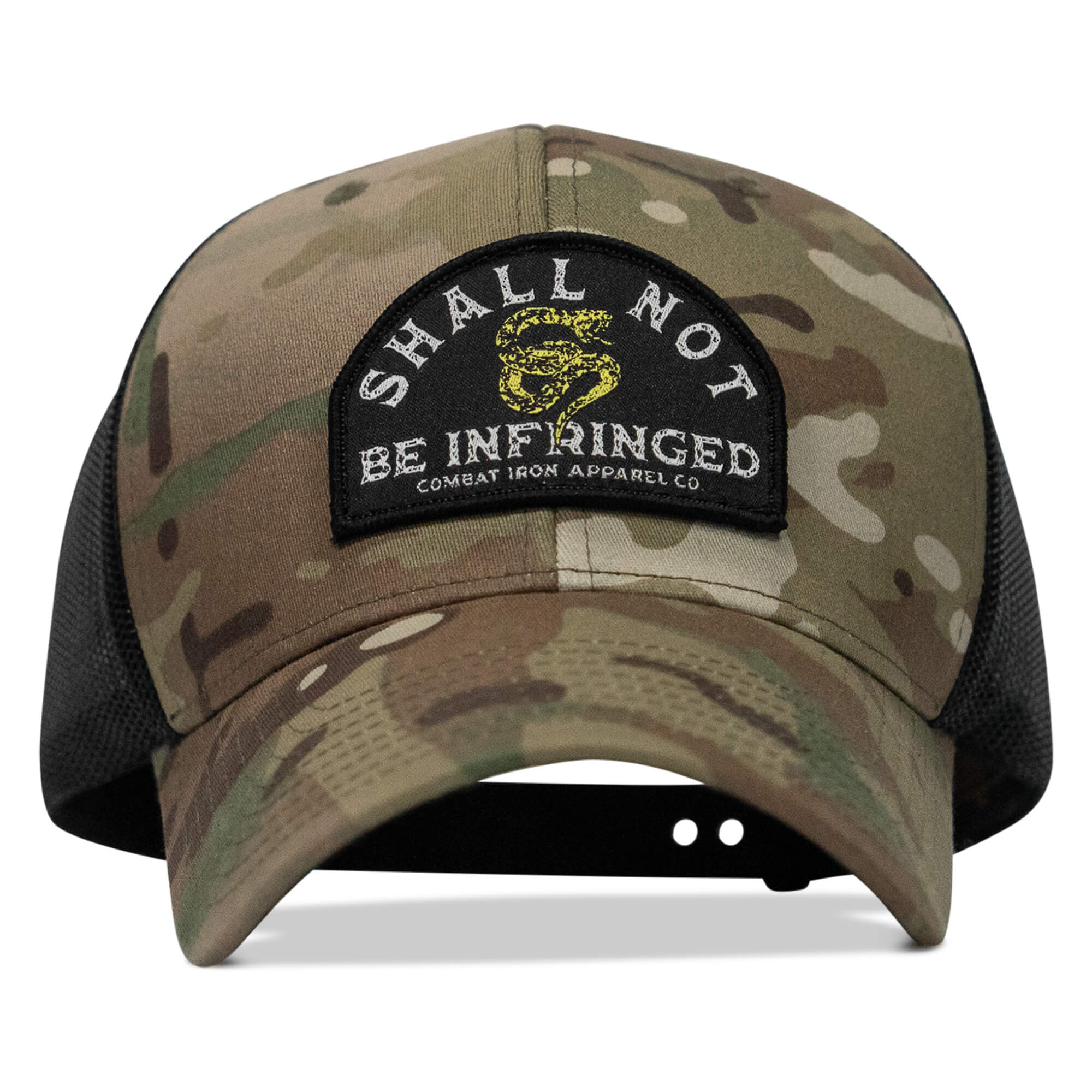Shall Not Be Infringed Patch Snapback Hat - Combat Iron Apparel Co.
