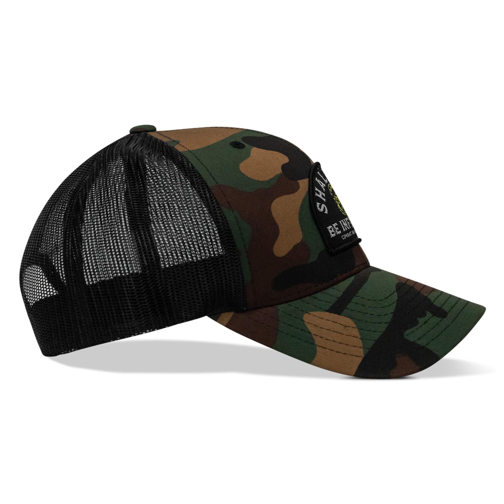 Shall Not Be Infringed Patch Snapback Hat - Combat Iron Apparel Co.