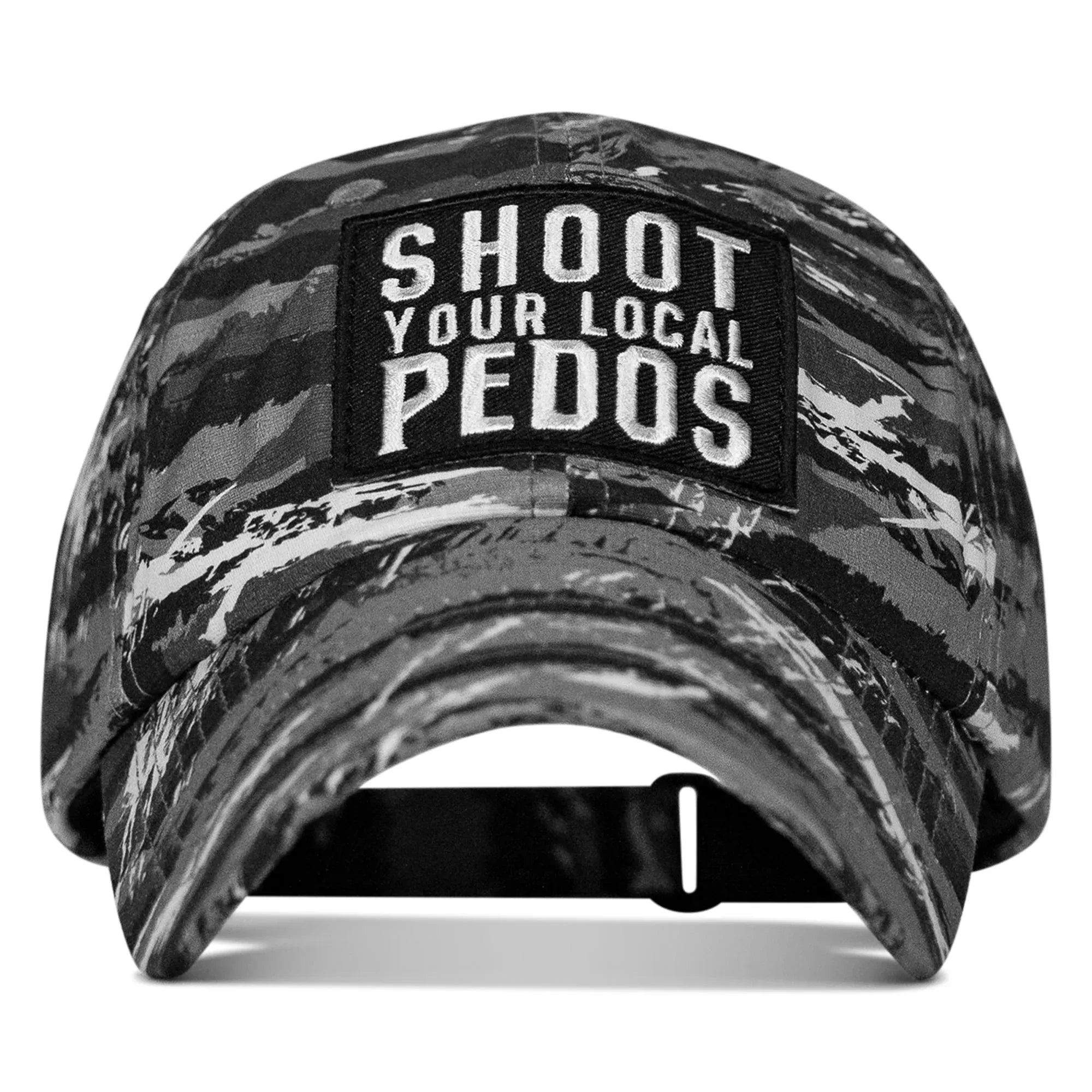 Shoot Your Local Pedos Patch Tactical Ripstop Mesh Snapback Hat - Combat Iron Apparel Co.