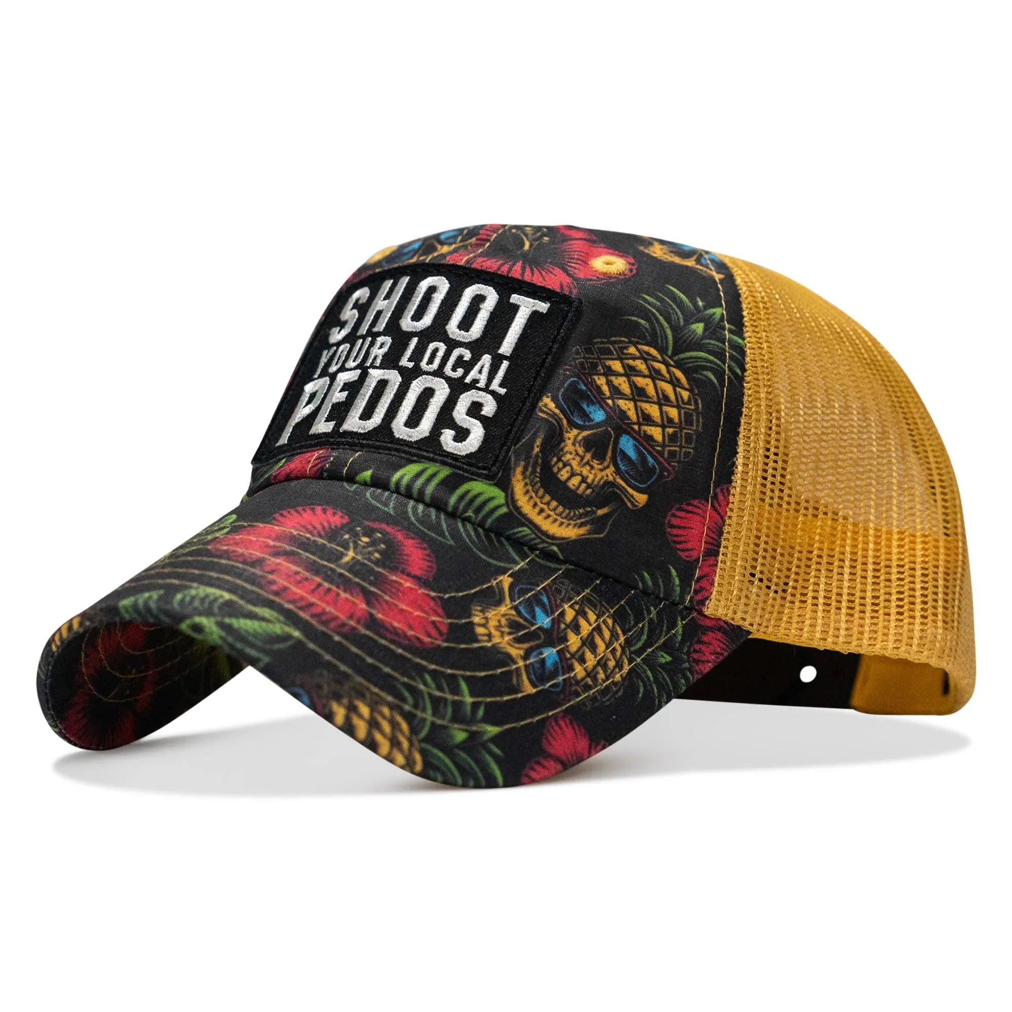 Shoot Your Local Pedos Patch Tactical Ripstop Mesh Snapback Hat - Combat Iron Apparel Co.
